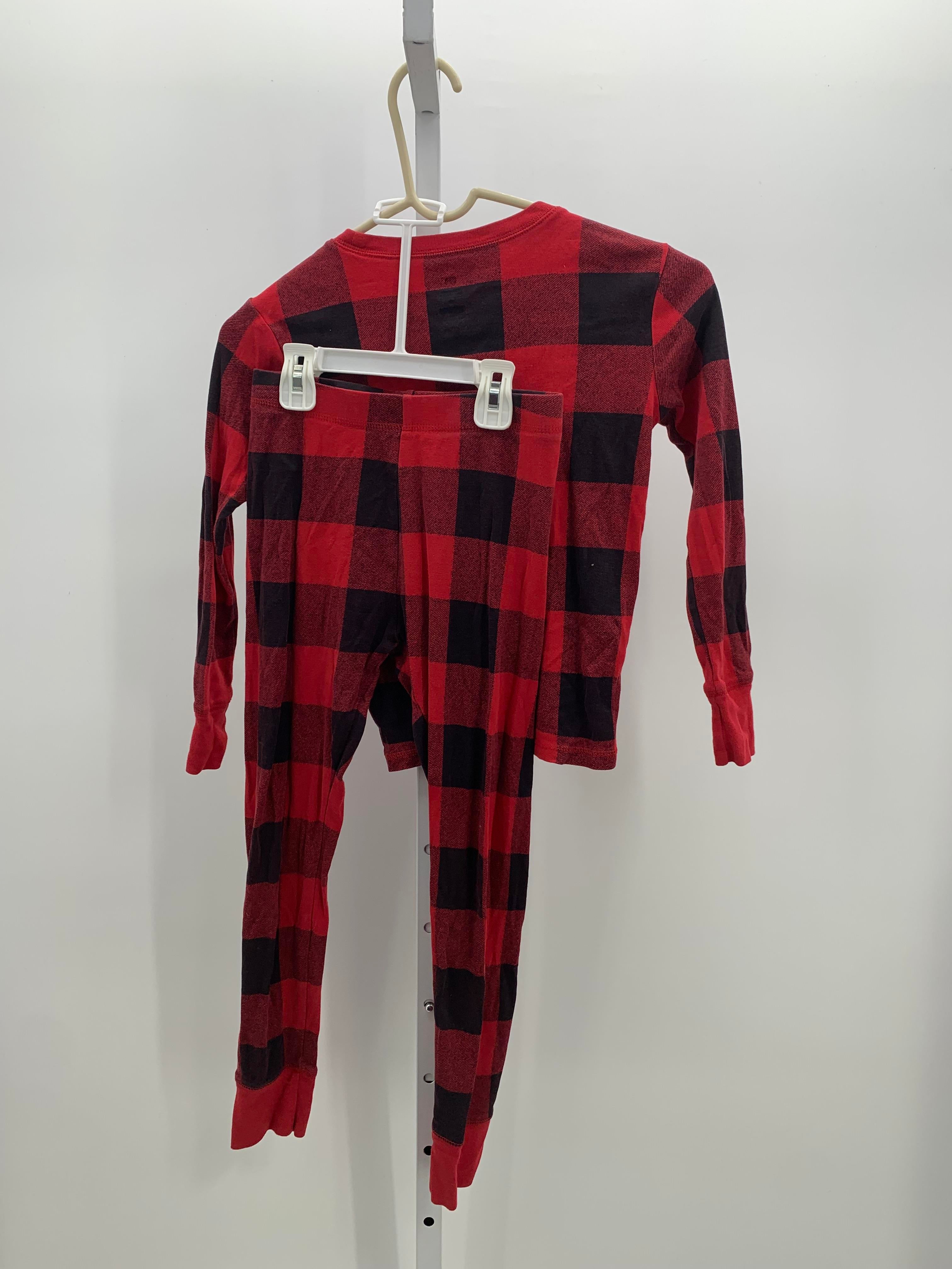 BLACK PLAID PJS