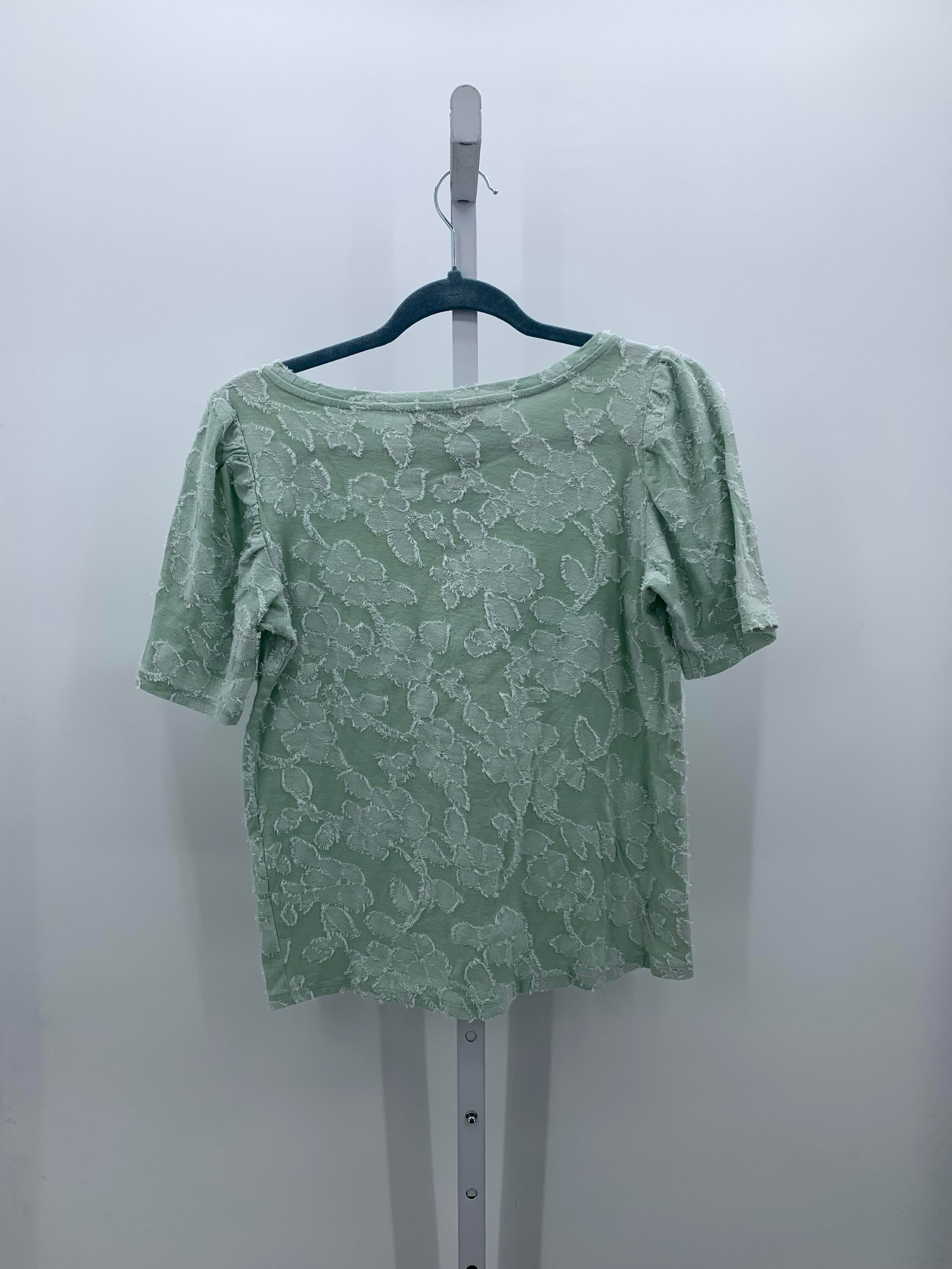 Loft Size Small Misses Short Sleeve Shirt