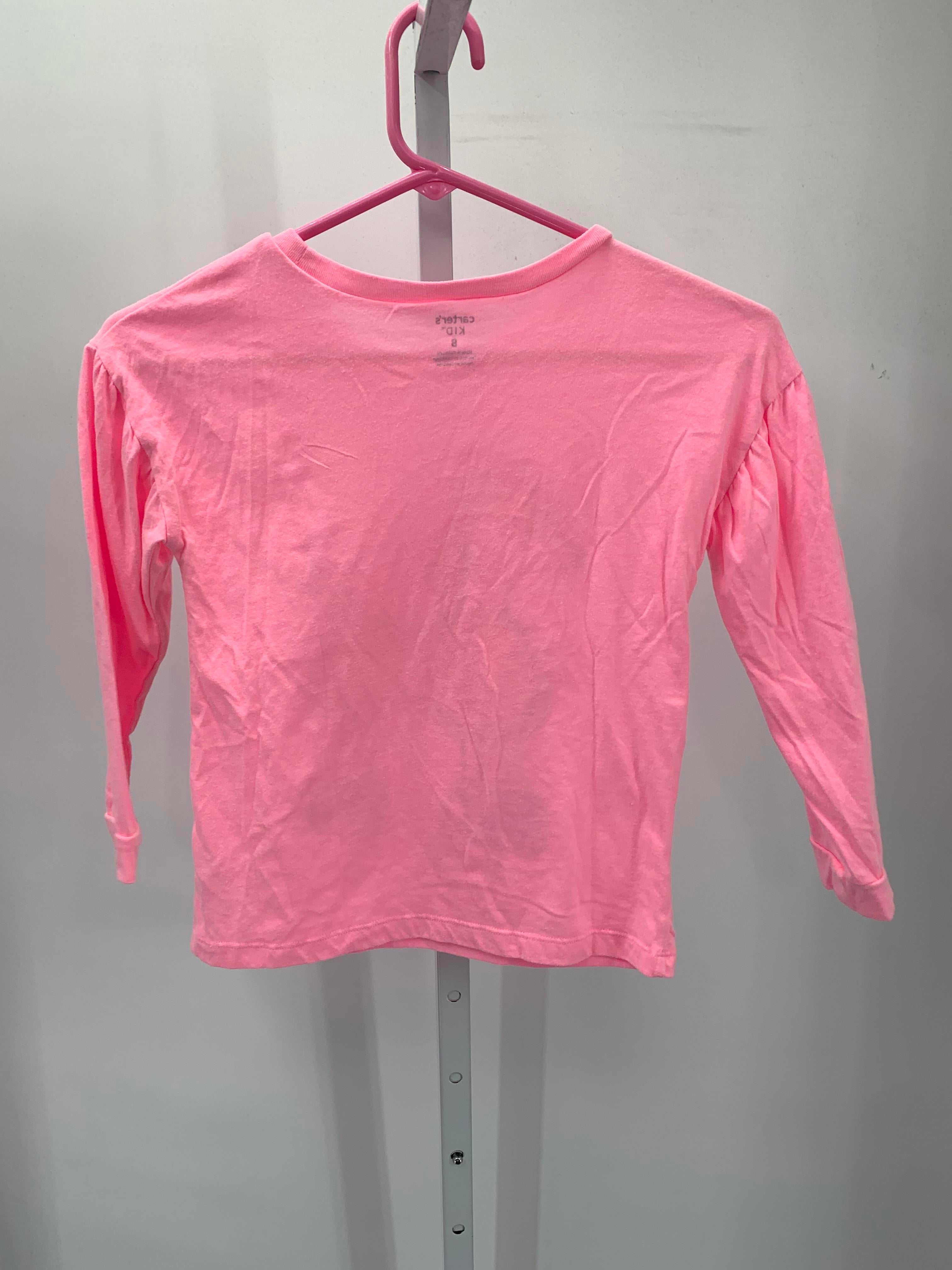 Carters Size 8 Girls Long Sleeve Shirt