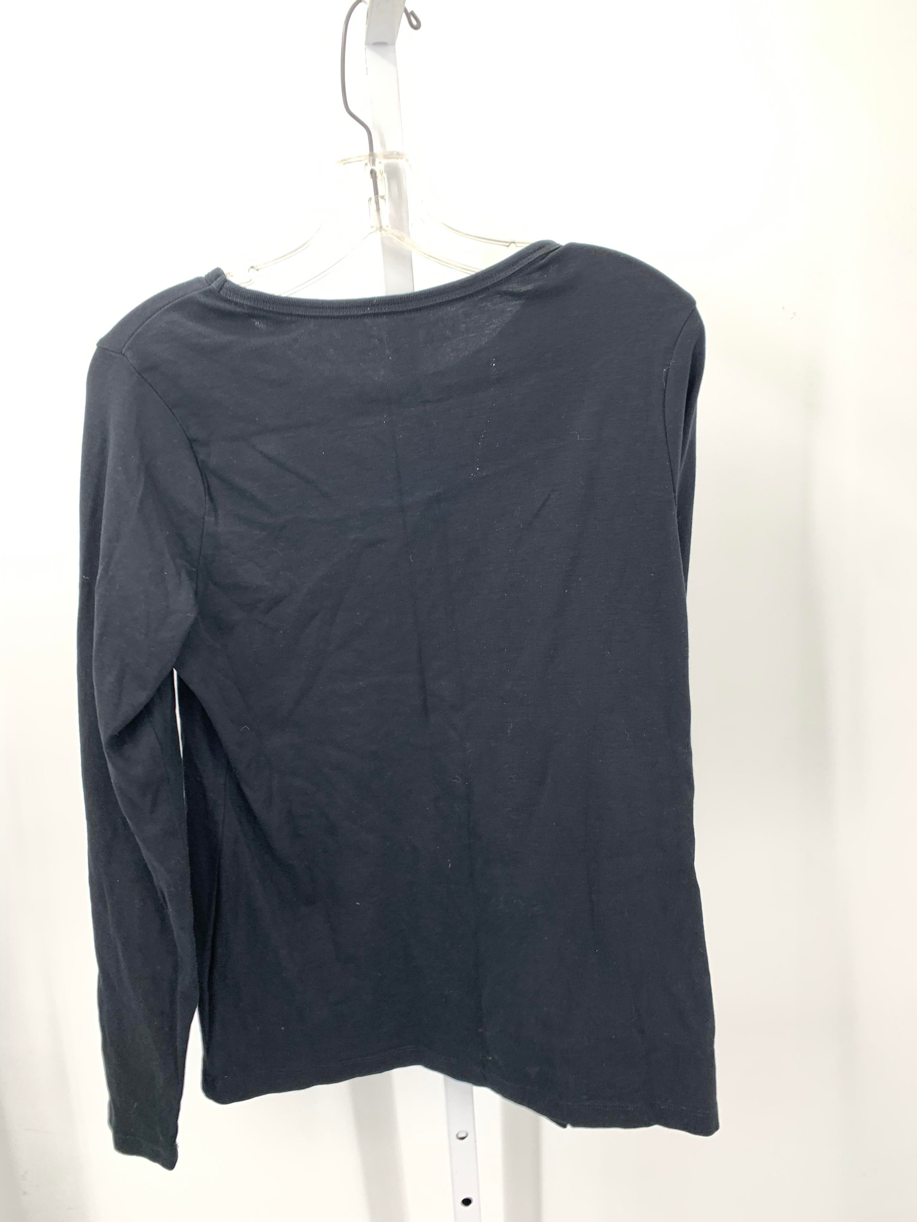 Lands End Size Medium Misses Long Sleeve Shirt