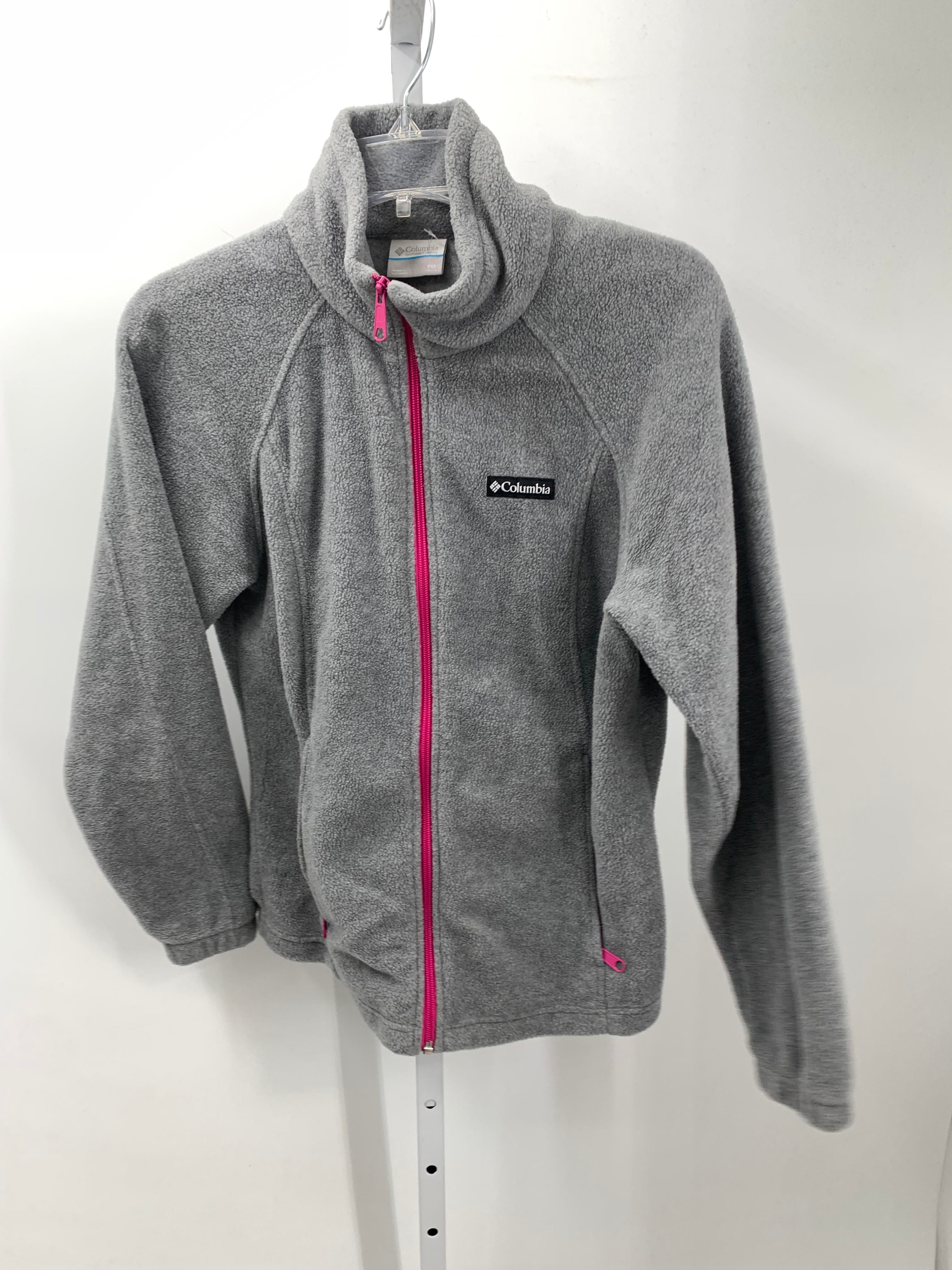Columbia Size Medium Petite Petite Fleece Jacket