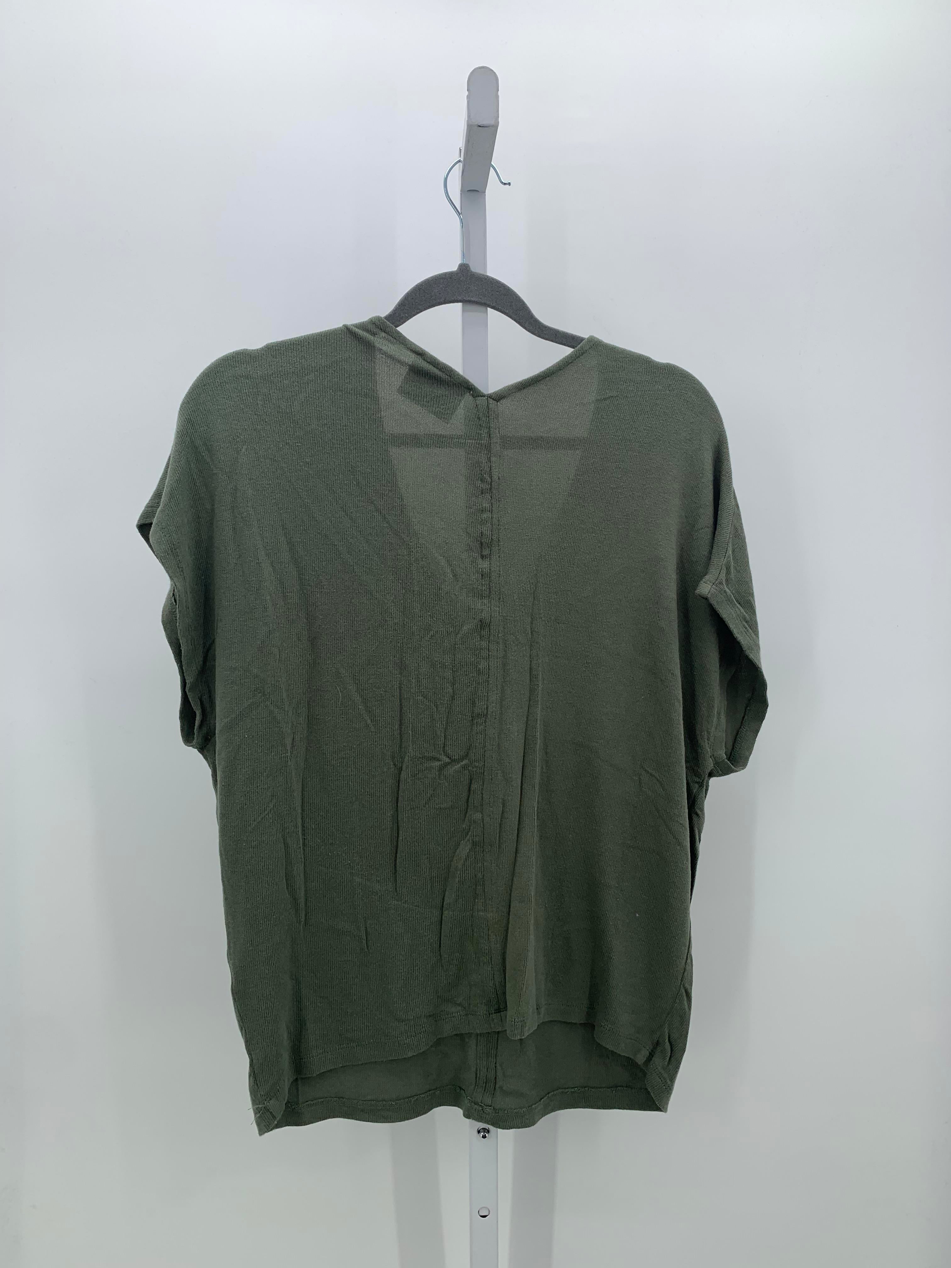 Elie Tahari Size Medium Misses Short Sleeve Shirt