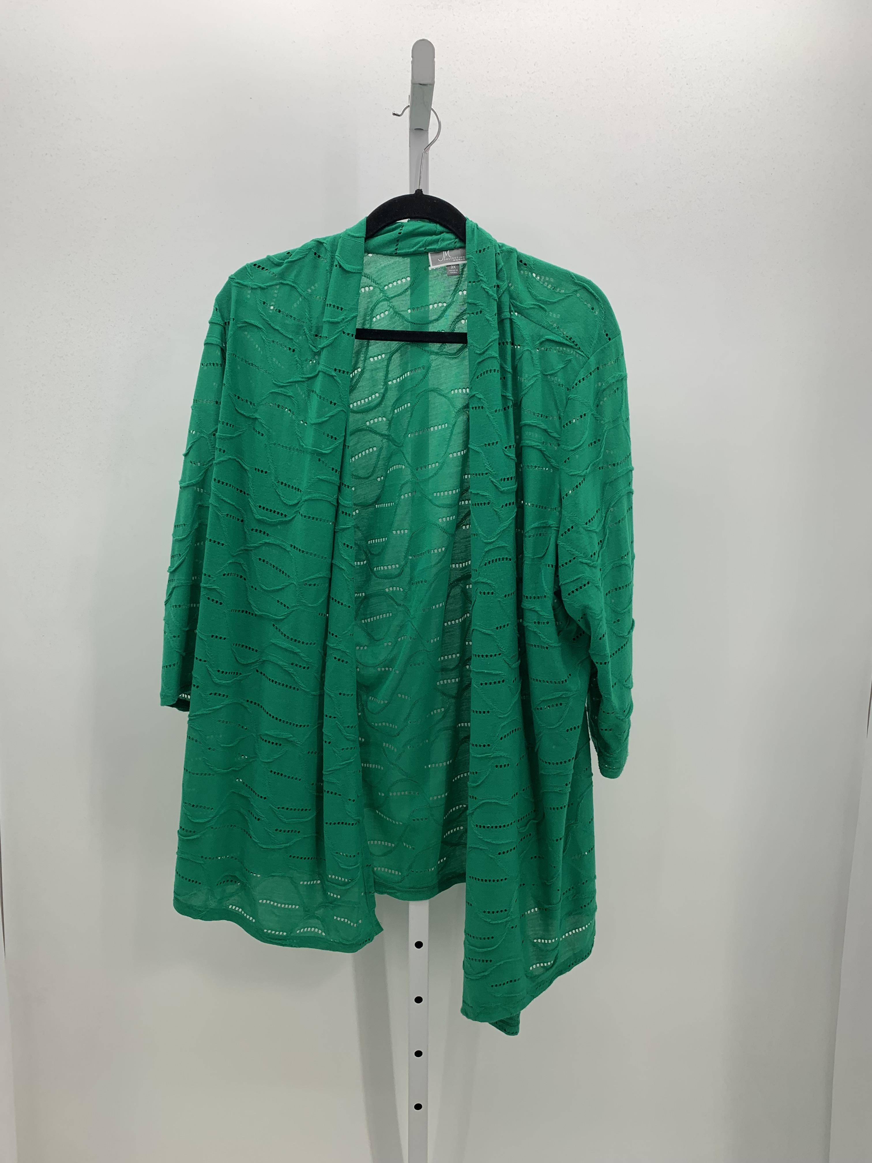 JM Collection Size 3X Womens Cardigan