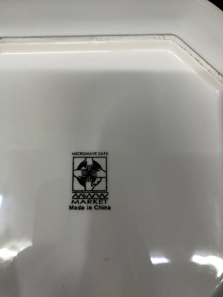 ARTICHOKE BROWN TRIVET/PLATE.