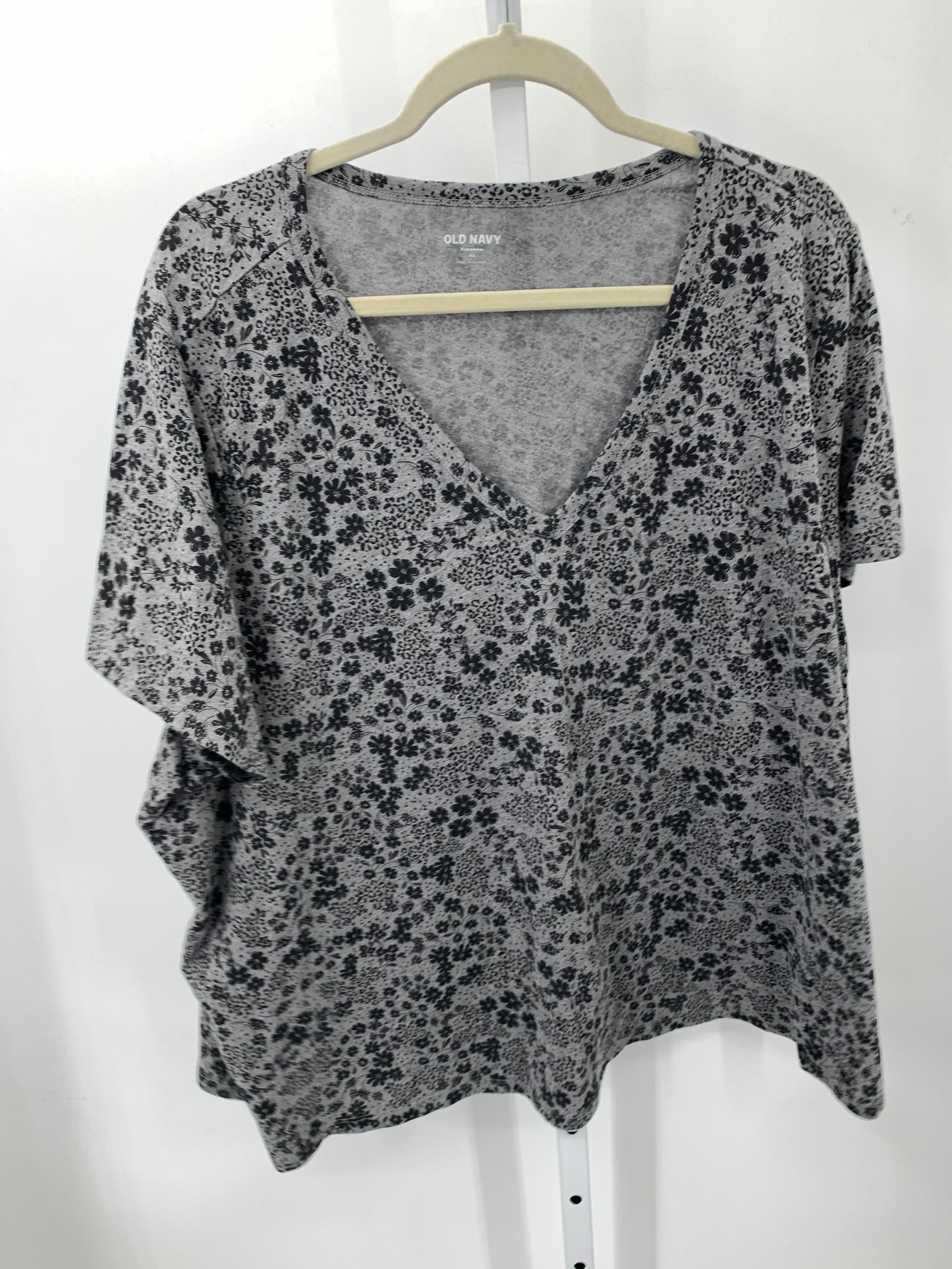 Old Navy Size 4X Womens Short Sleeve Shirt