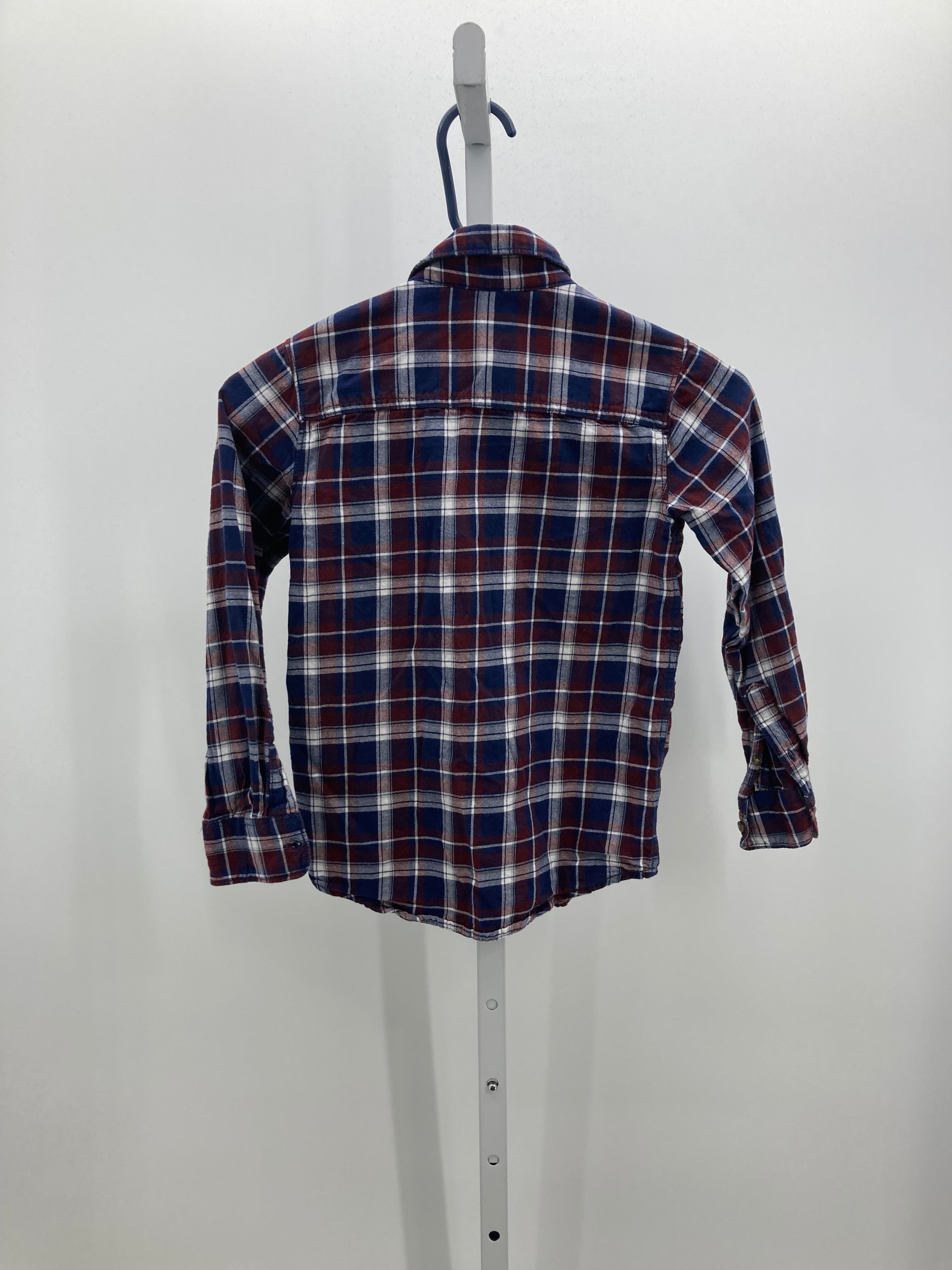 NAVY WHITE PLAID