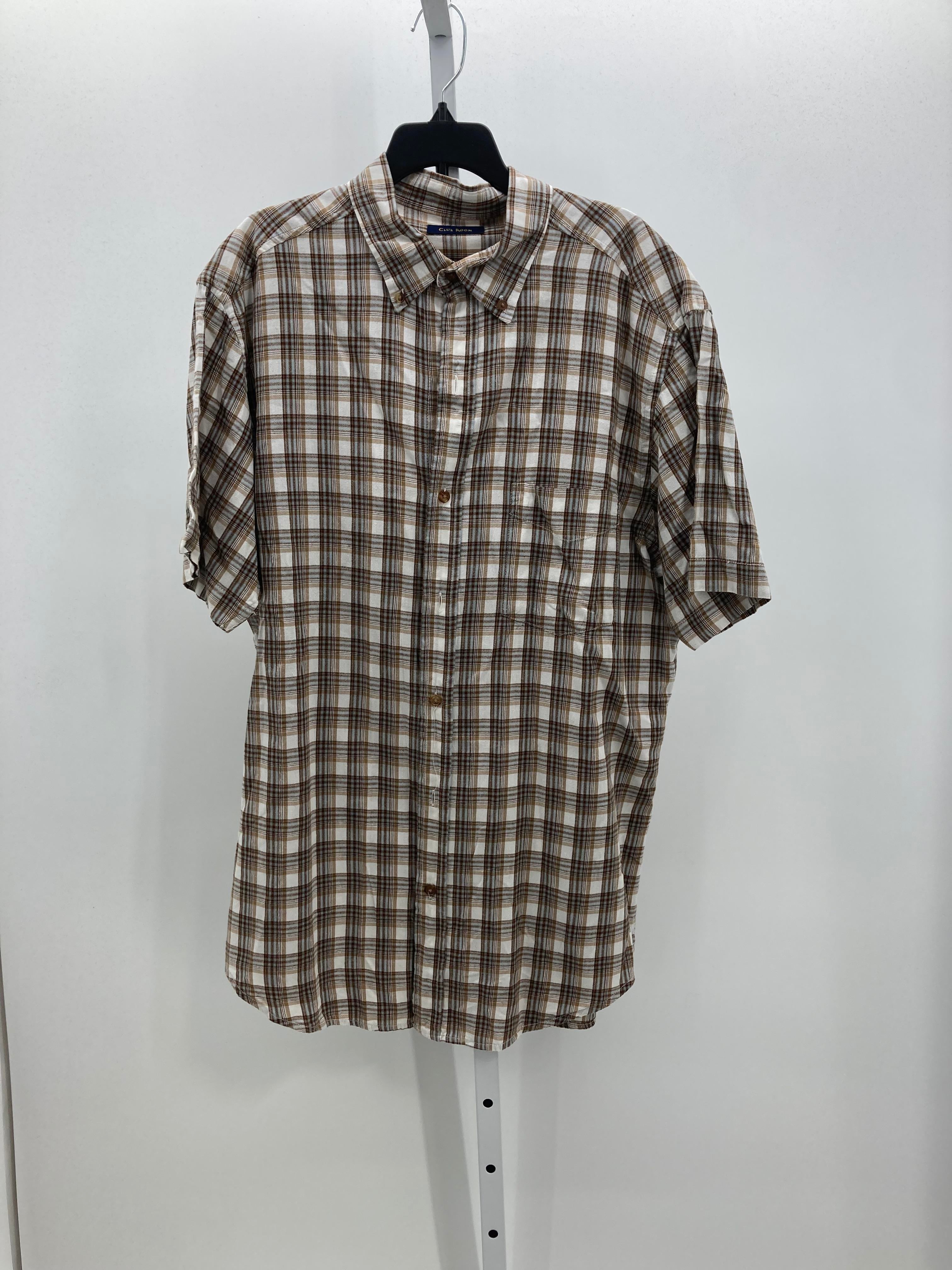PLAID BTN DOWN