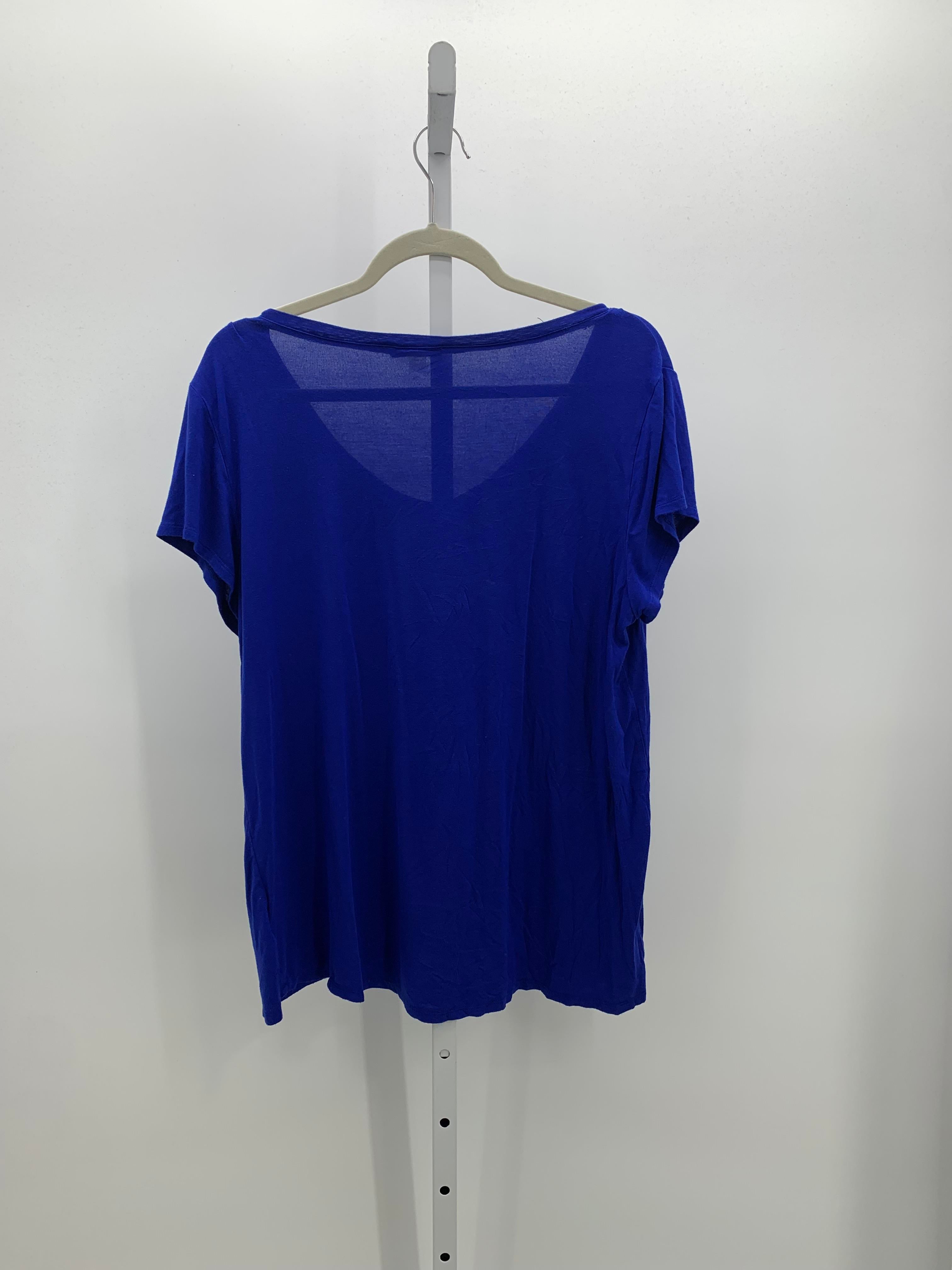 Cable & Gauge Size Extra Large Misses Short Sleeve Shirt