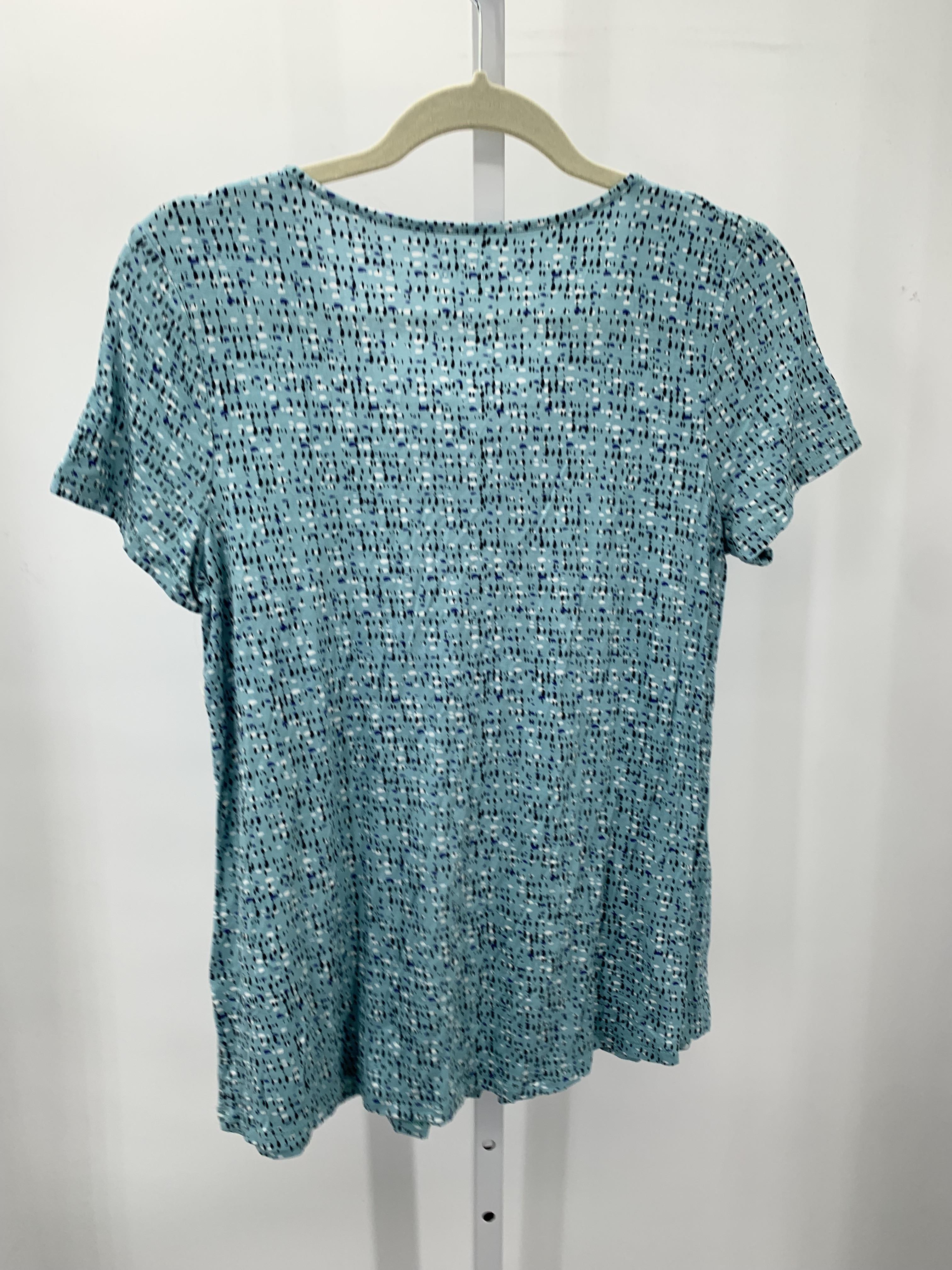 Croft & Barrow Size Small Misses Short Sleeve Shirt