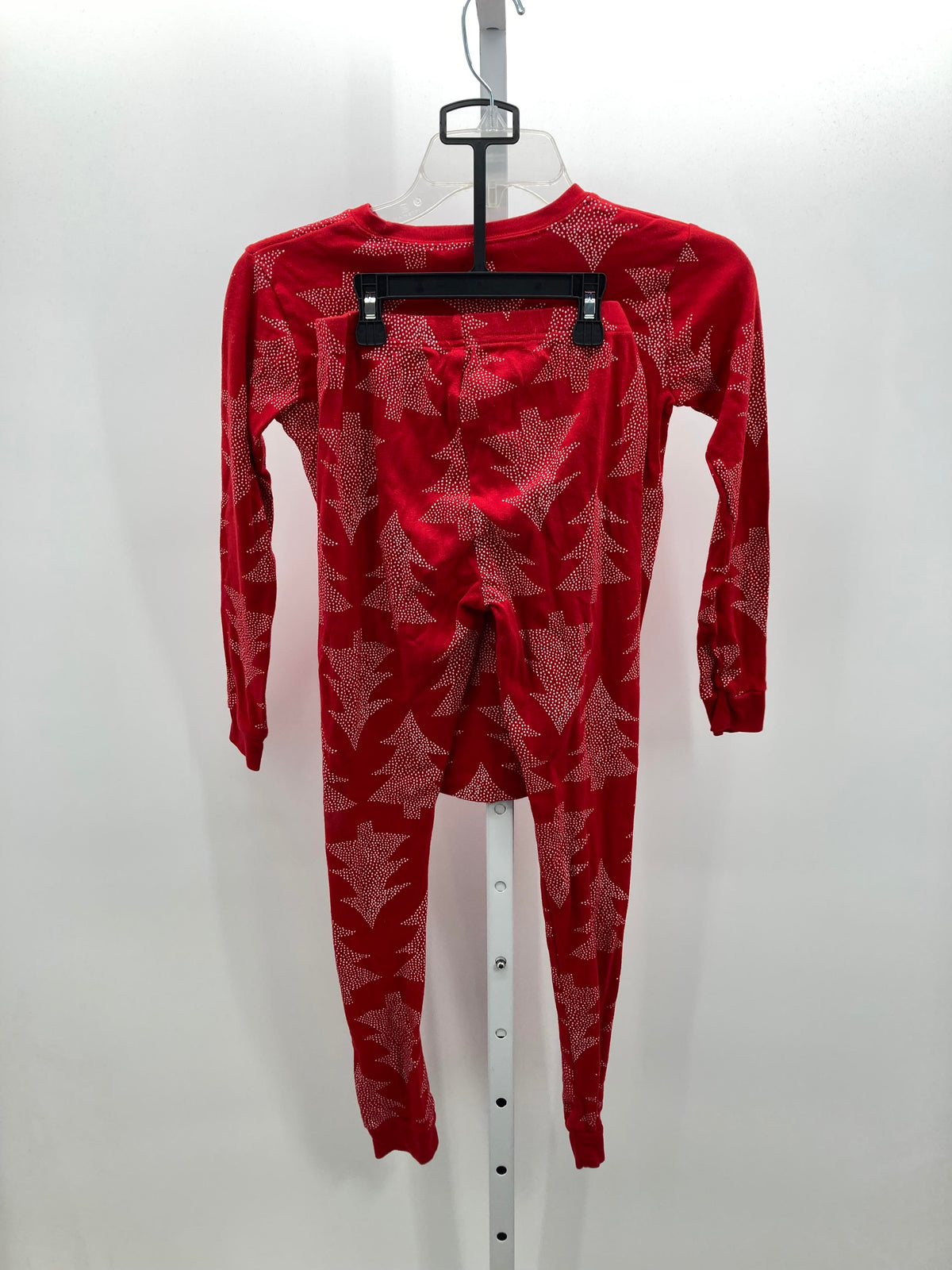 PJS WHITE DOTTED TREES