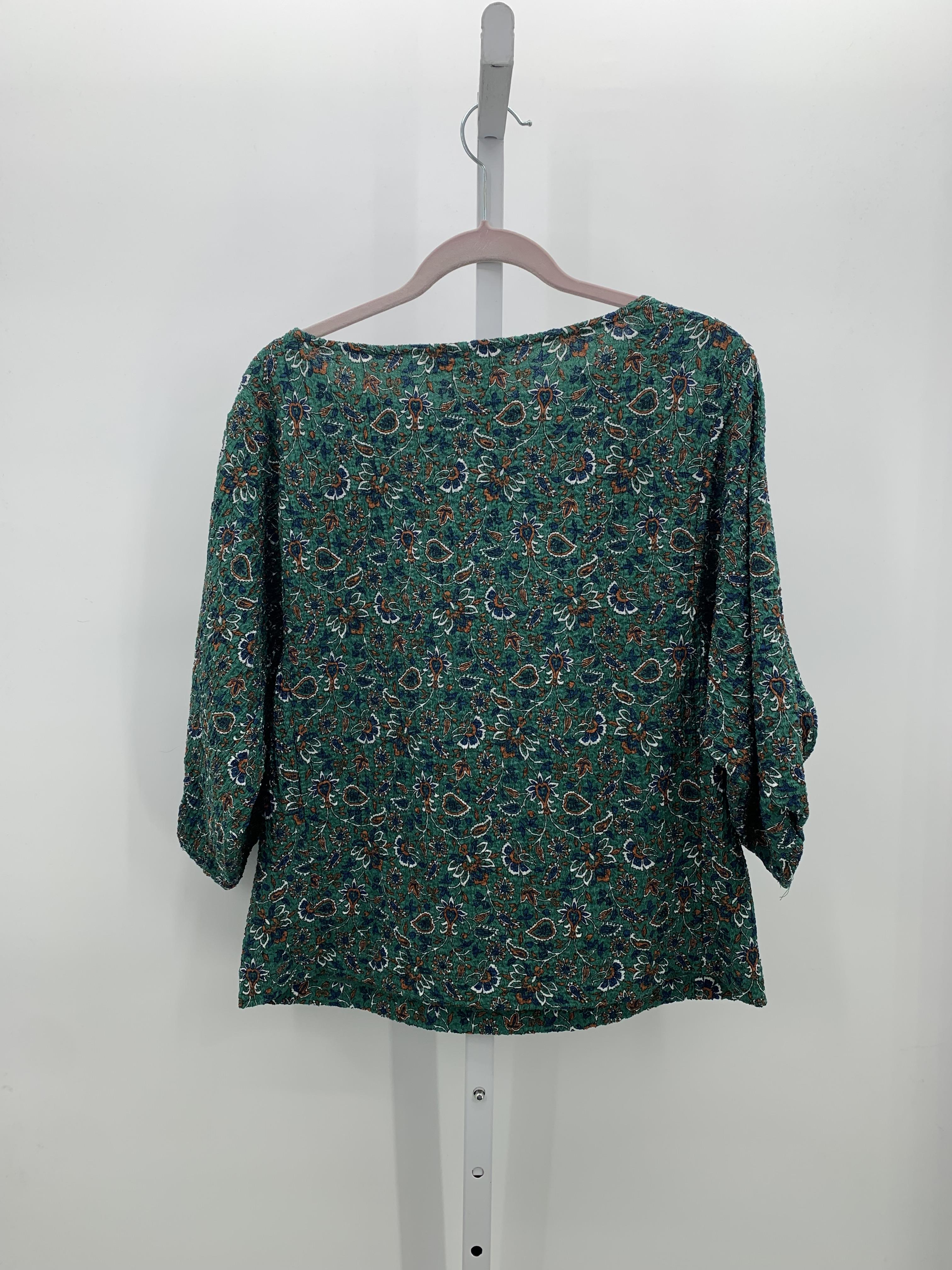 Loft Size Medium Misses 3/4 Sleeve Shirt