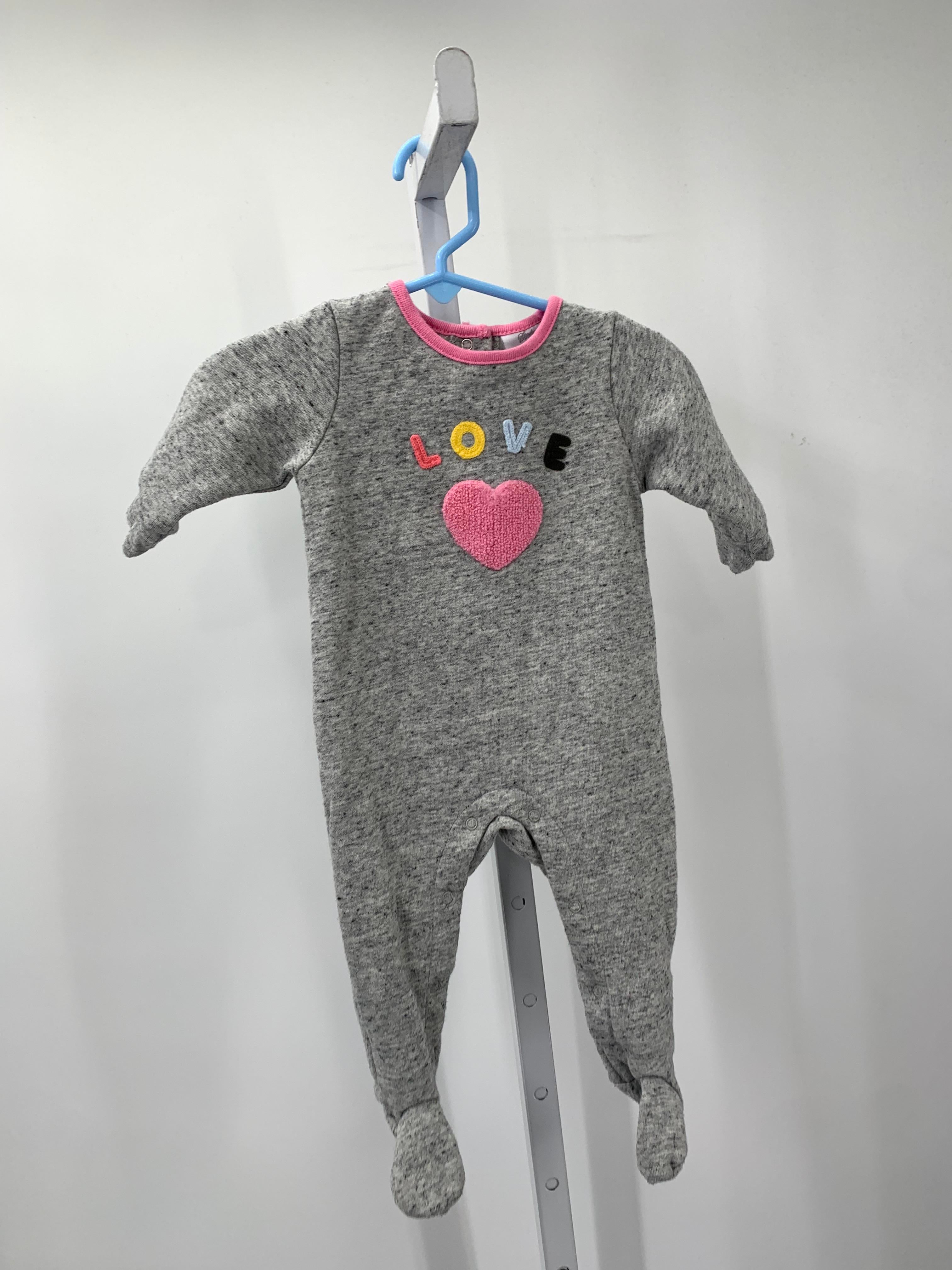 Sterling Baby Size 6 Months Girls Long Slv. Romper