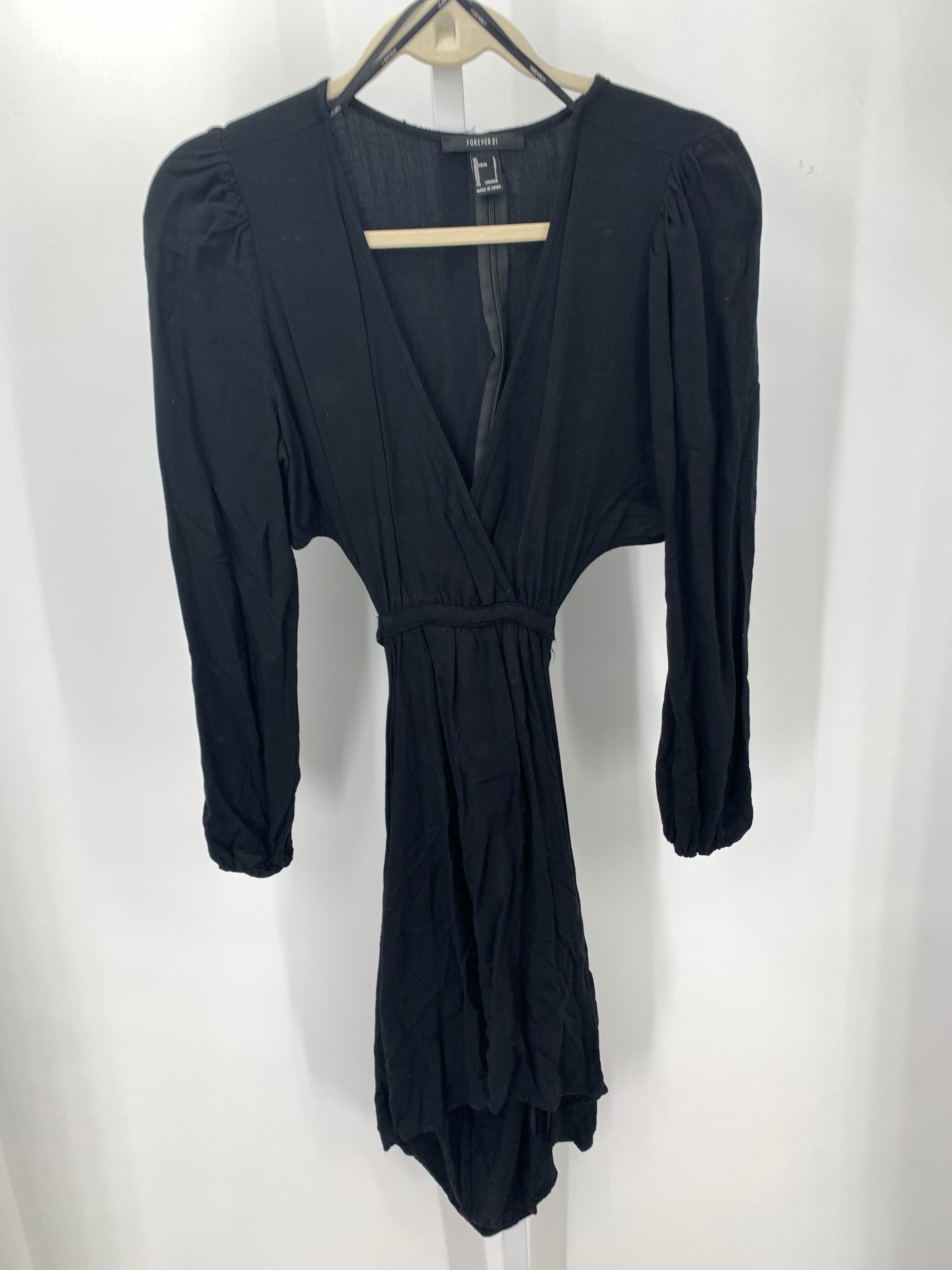 Forever 21 Size Large Juniors Long Sleeve Dress