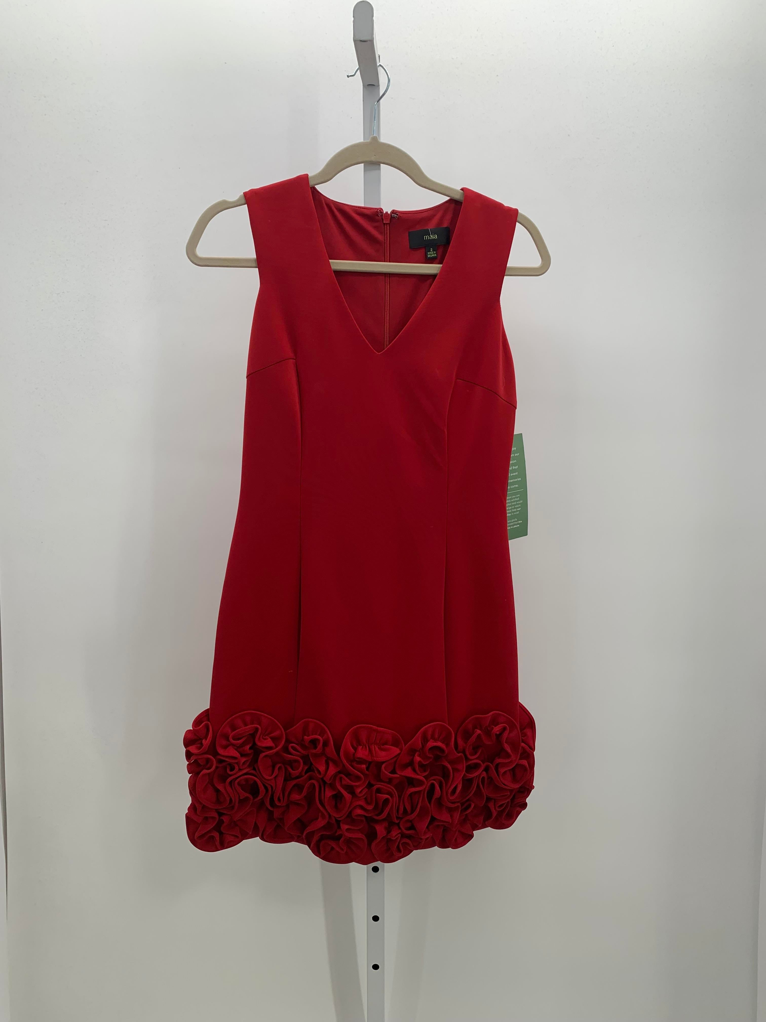 Size 2 Misses Sleeveless Dress