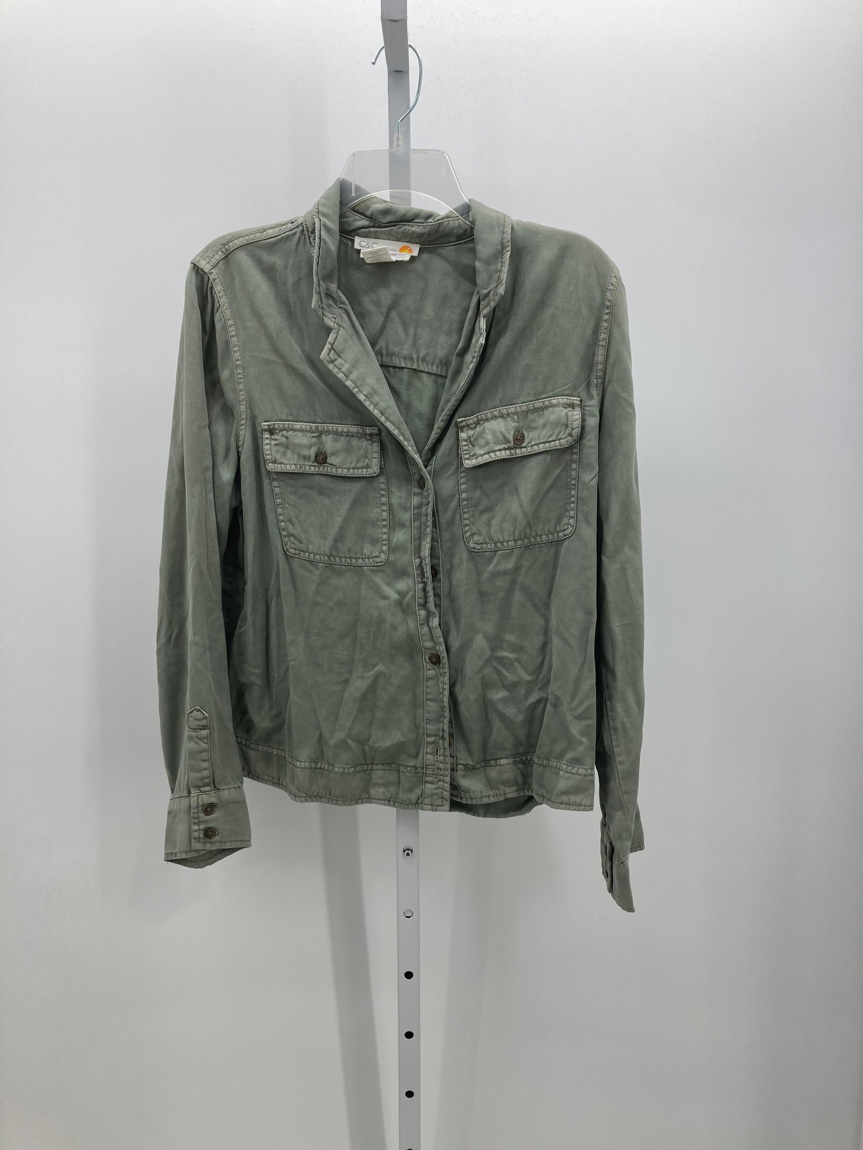 C & C California Size Large Misses Long Sleeve Shirt