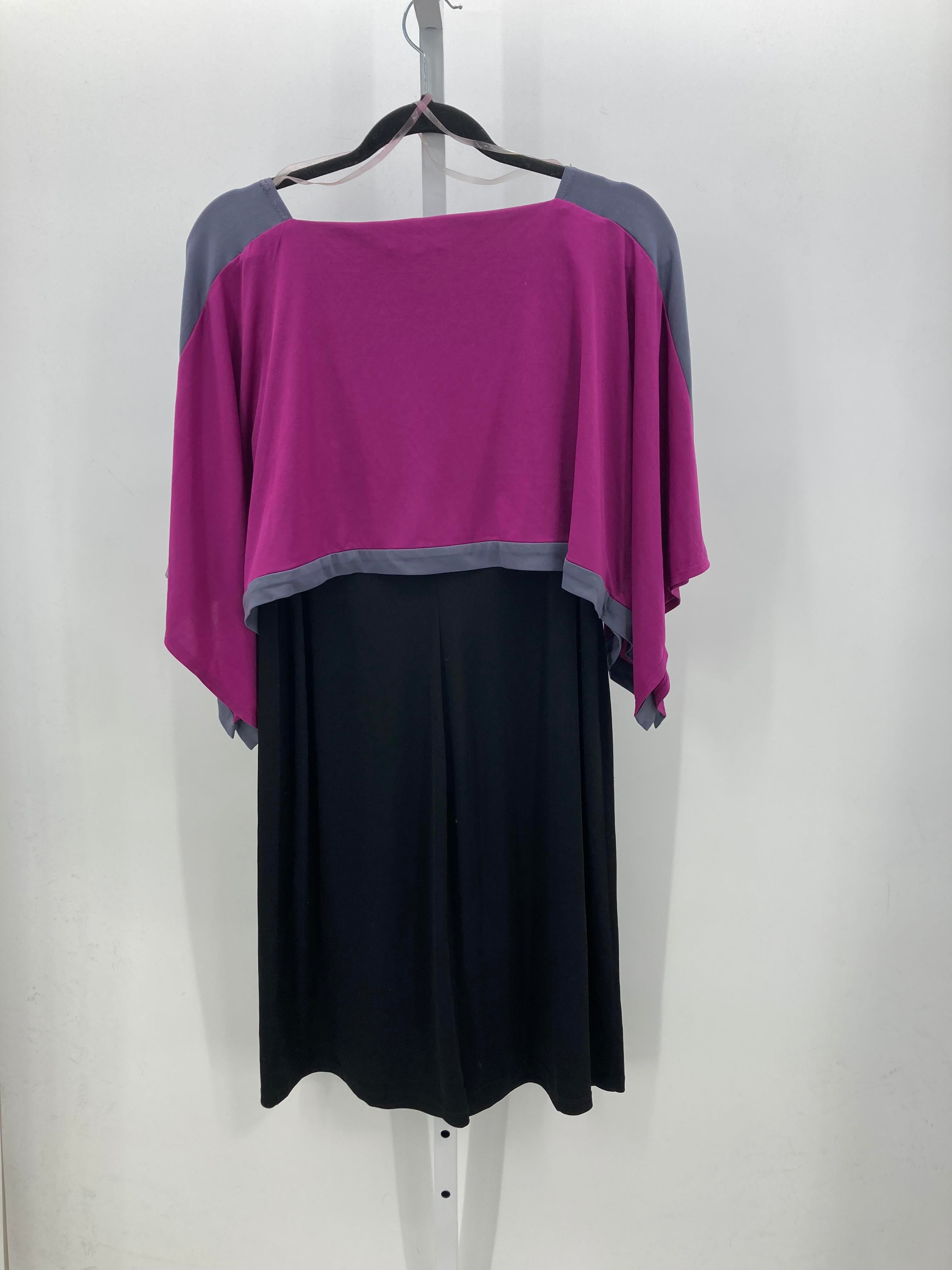 Fashion Bug Size Extra Large Misses Short Sleeve Dress