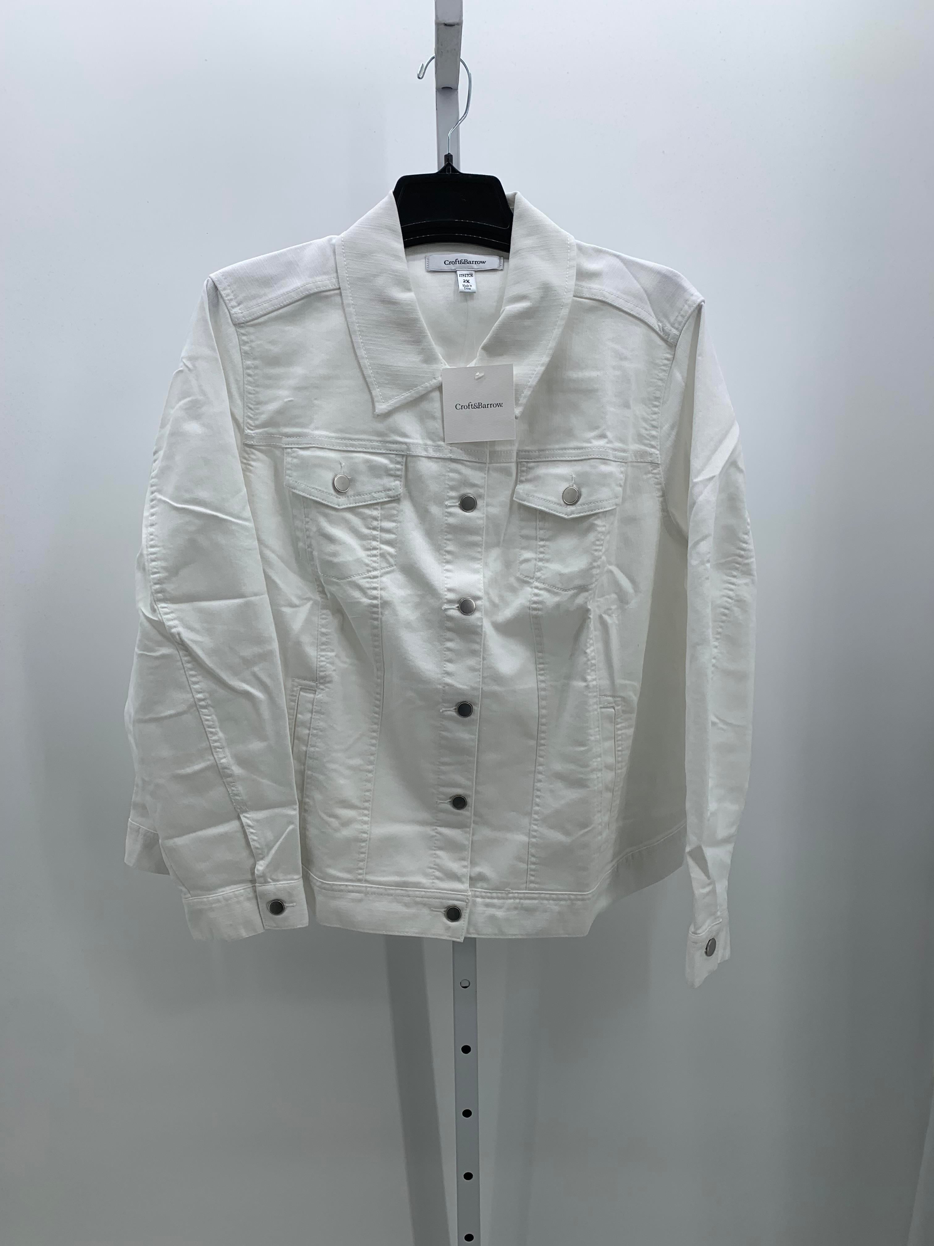 Croft & Barrow Size 2X Womens Lightweight Jacket