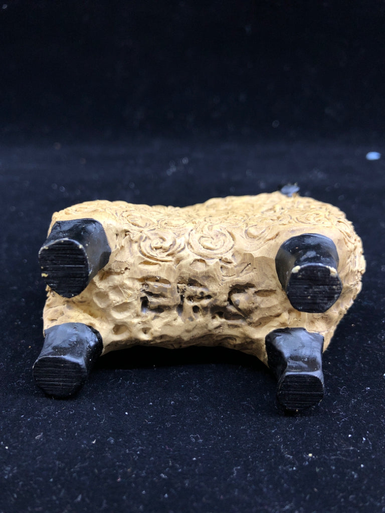 TAN SHEEP FIGURE.