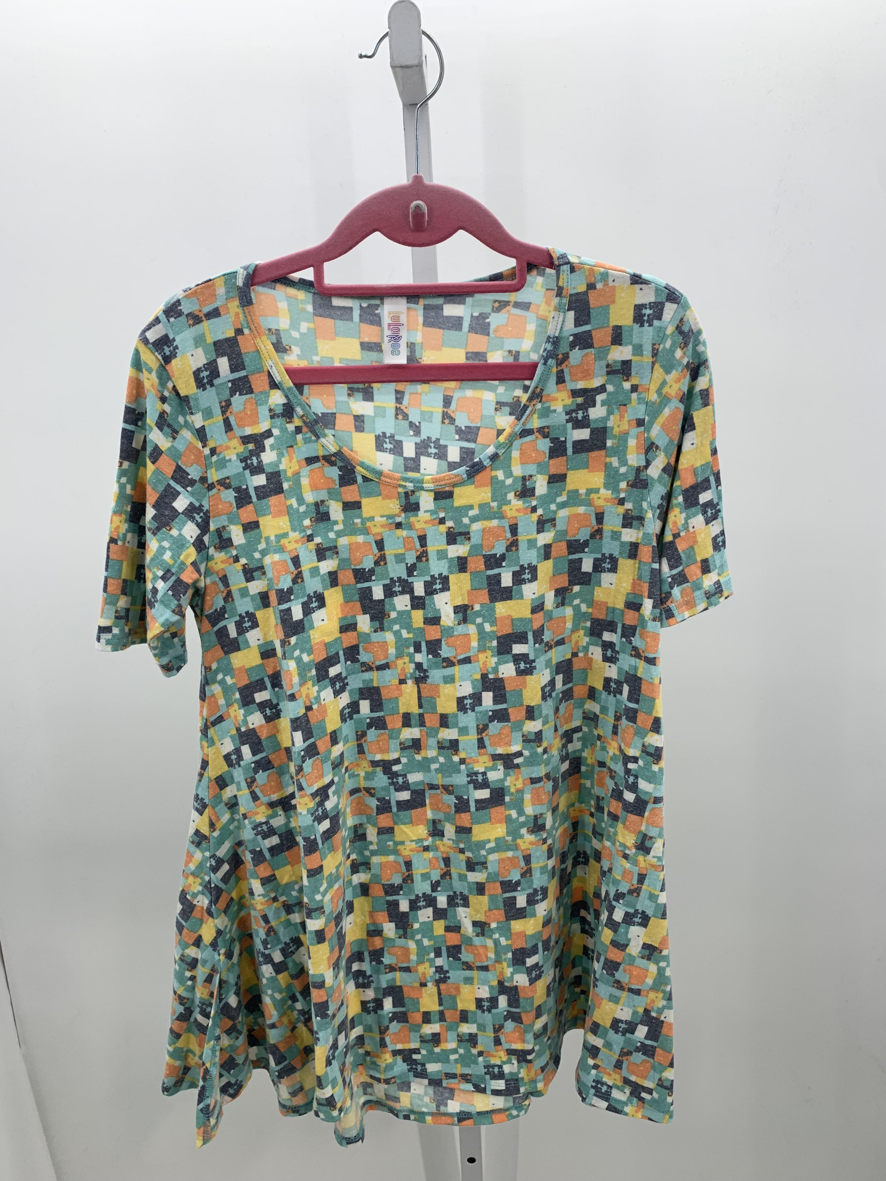 Lularoe Size X Small Misses Short Sleeve Shirt