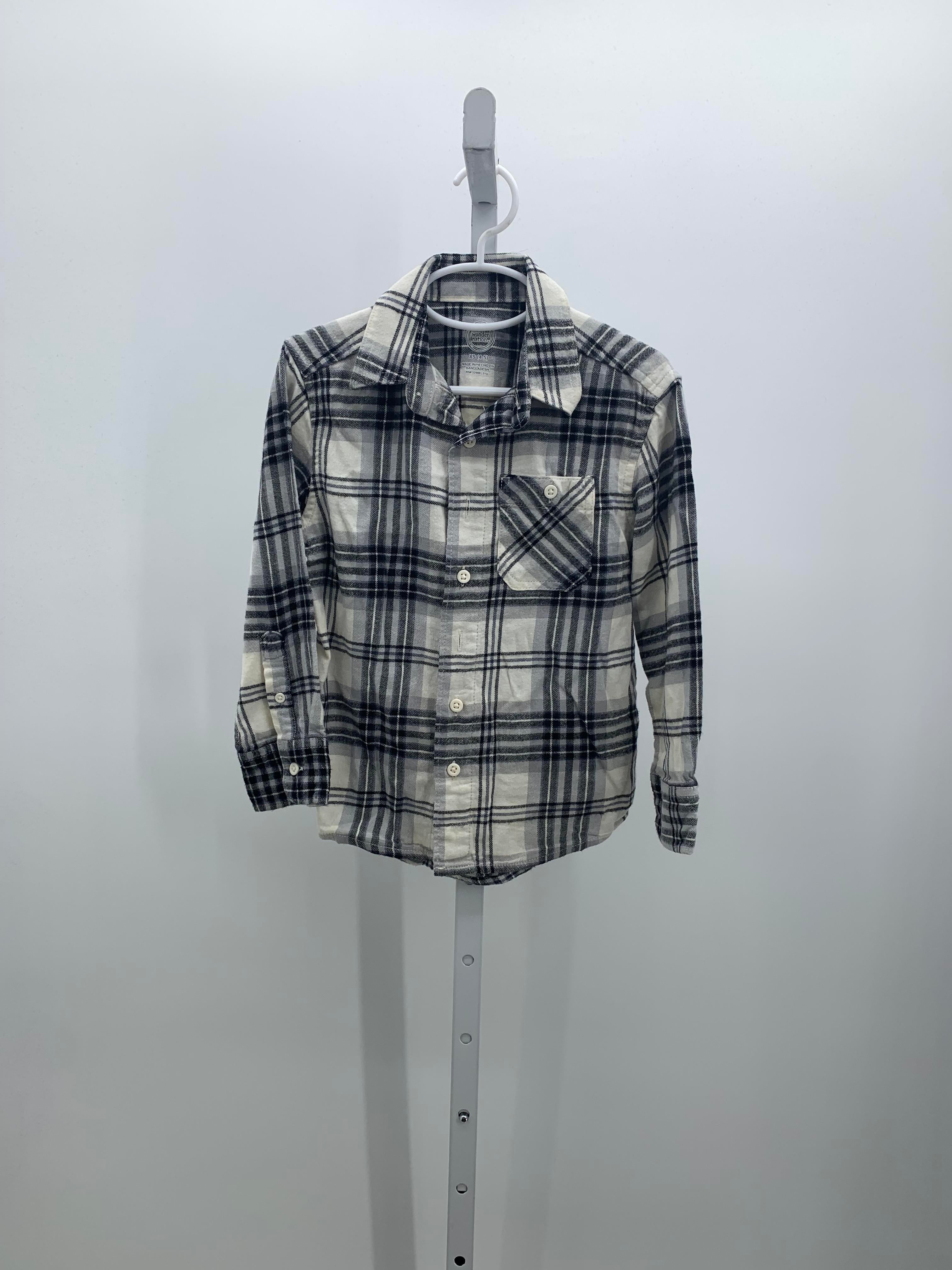 PLAID FLANNEL BUTTON DOWN
