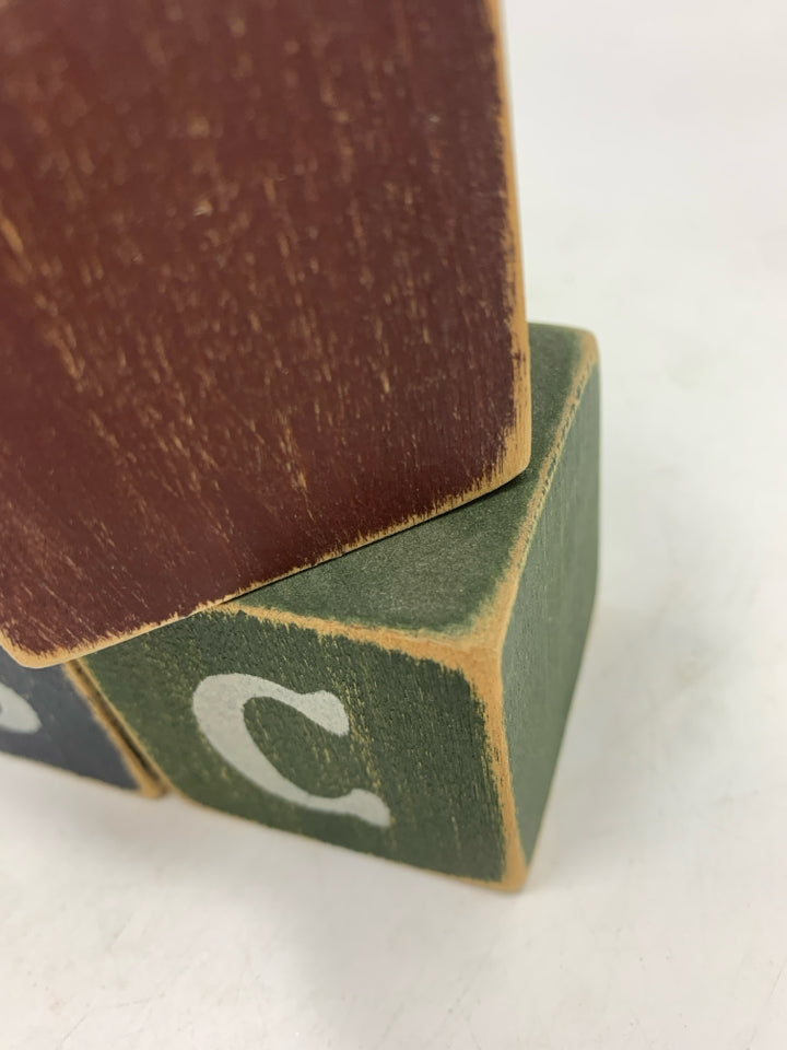 PRIM "ABC" BLOCKS IN BAG.