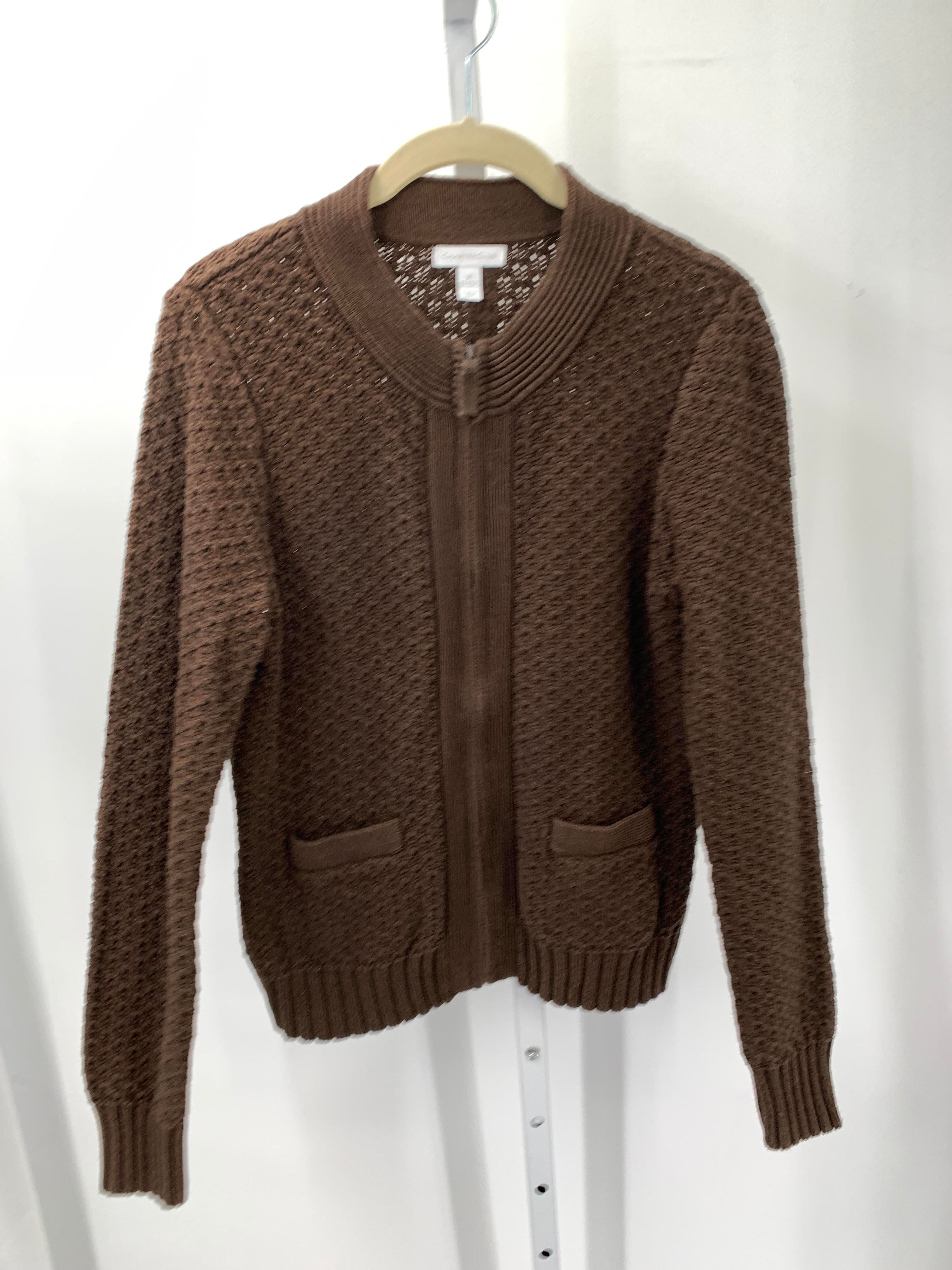 Charter Club Size Medium Misses Long Slv Sweater