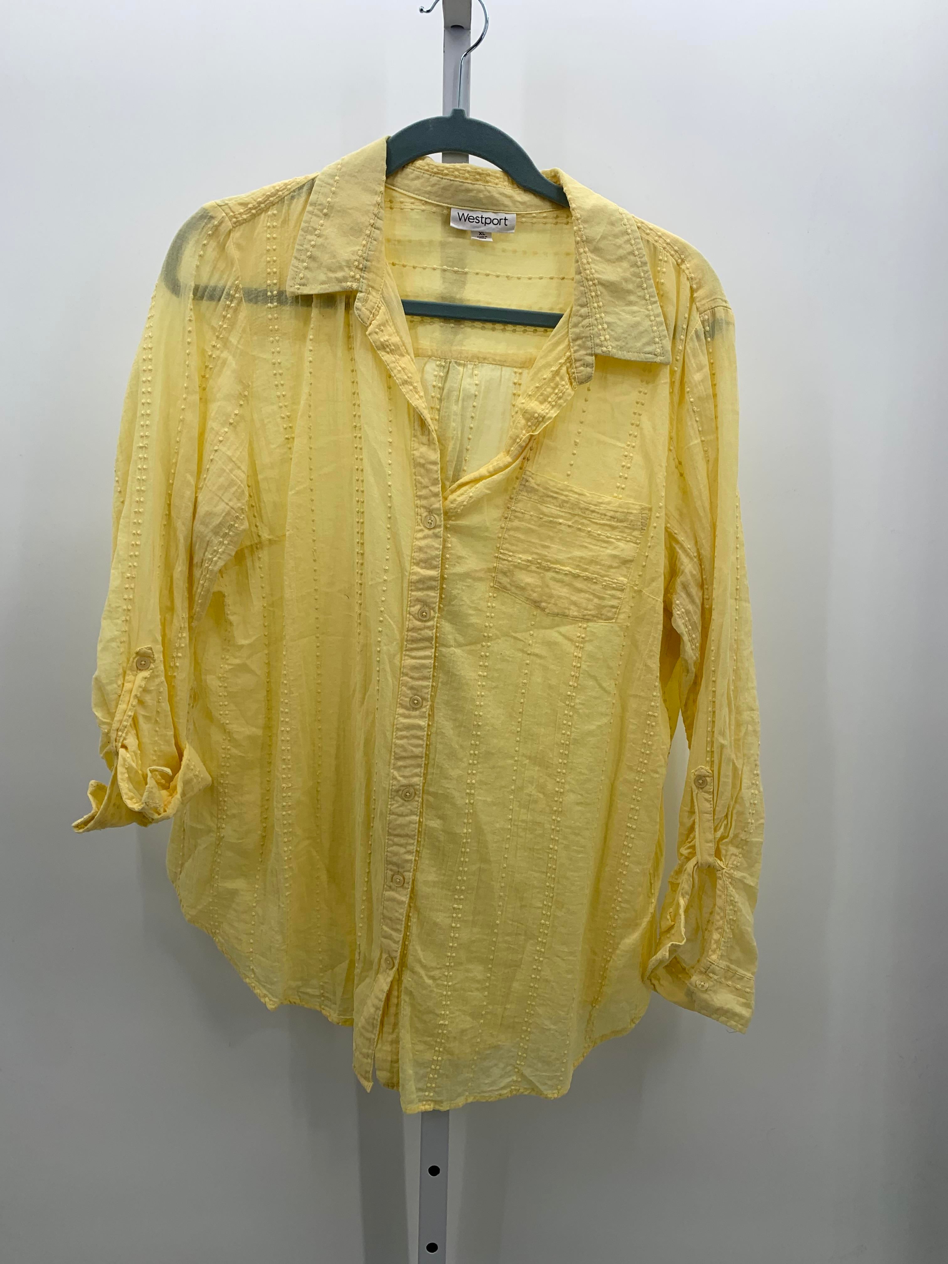 Westport Size Extra Large Misses Long Sleeve Shirt
