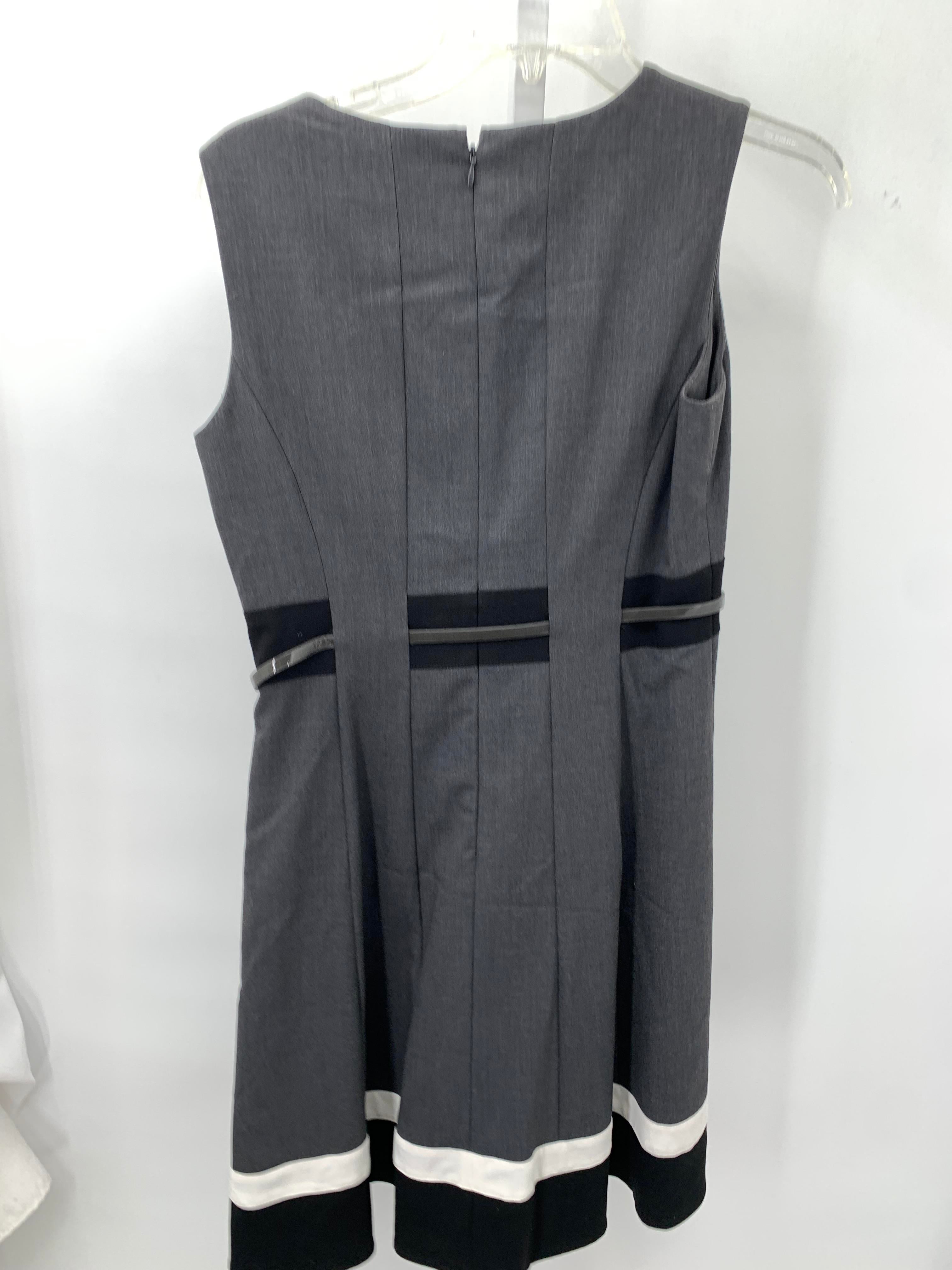 Calvin Klein Size 8 Petite Petite Sleeveless Dress