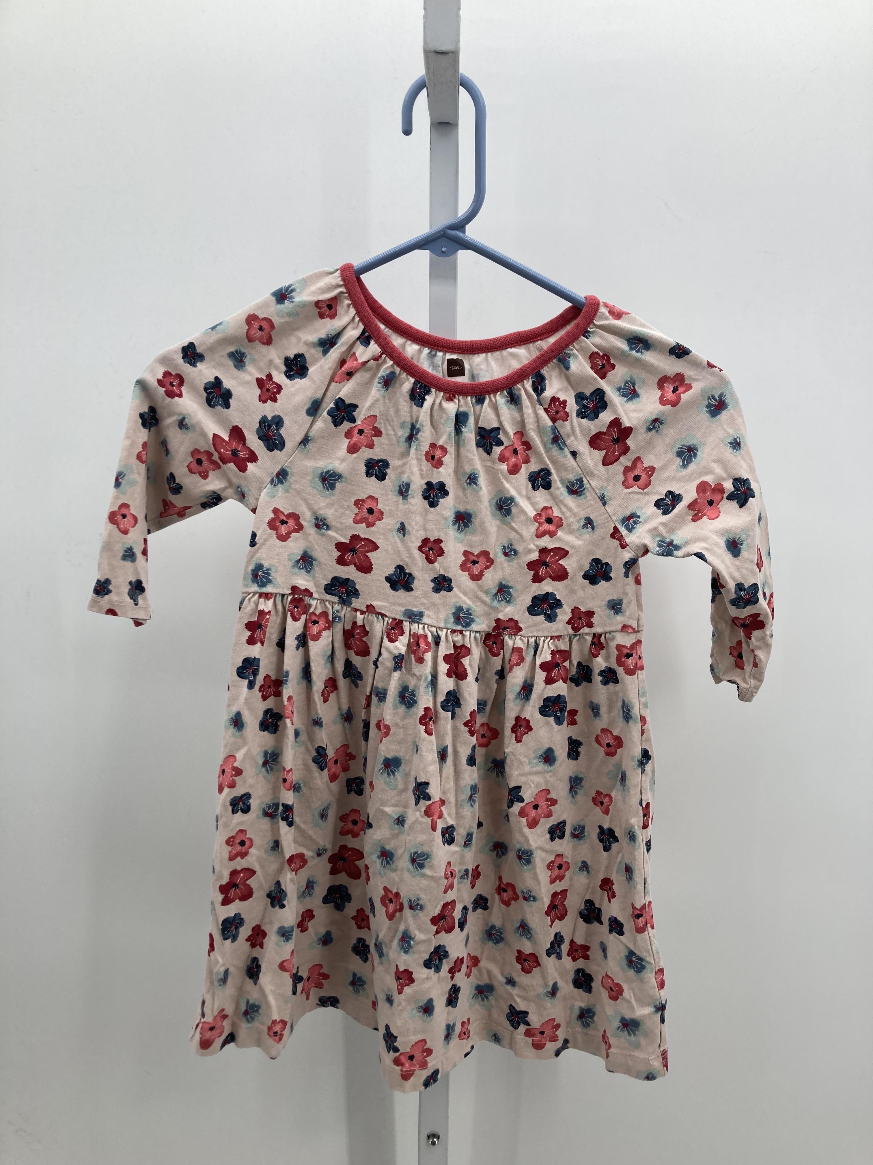 Tea Size 6 Girls Long Sleeve Dress