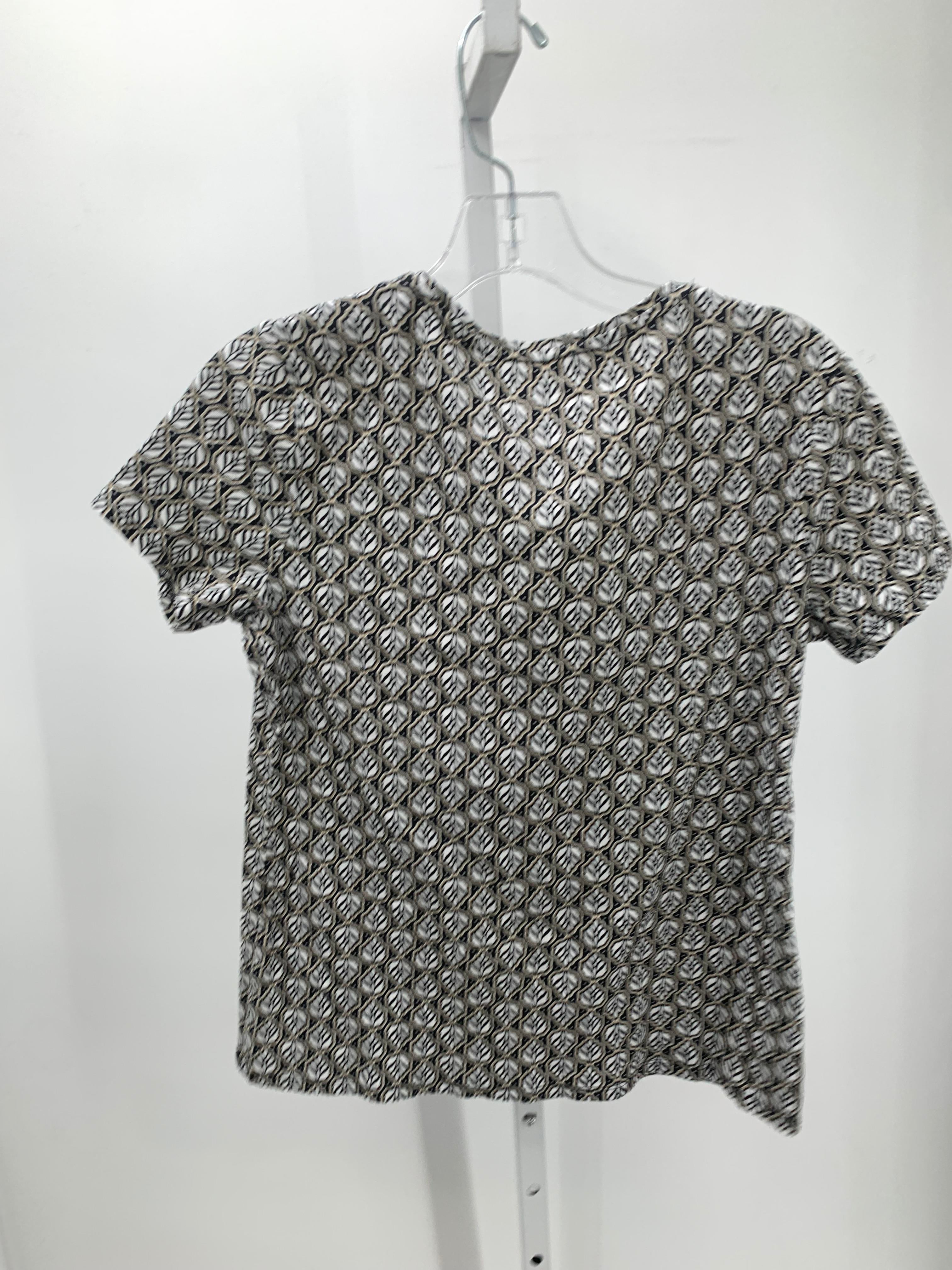 Croft & Barrow Size Small Misses Short Sleeve Shirt