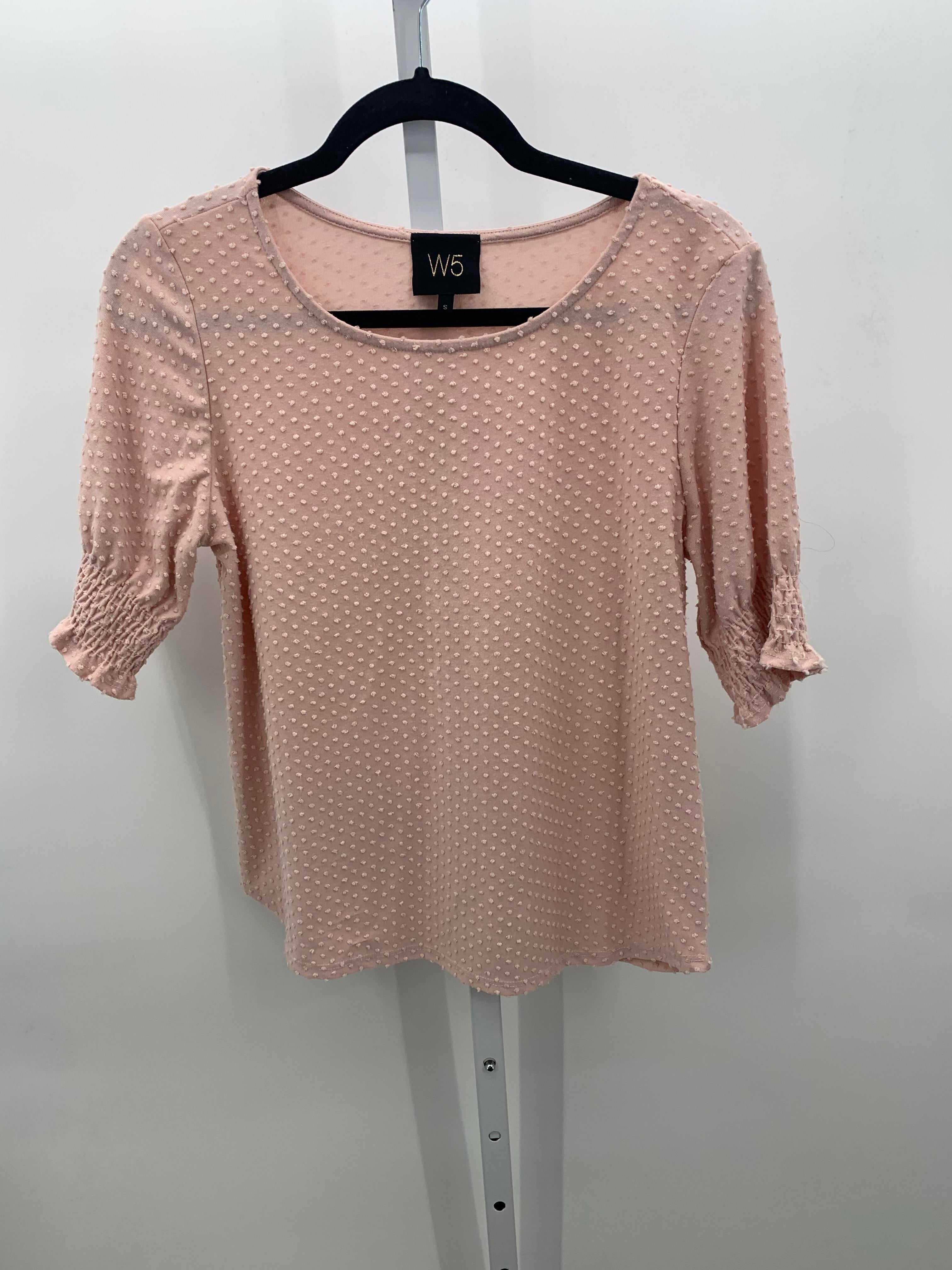 W5 Size Small Misses Short Sleeve Shirt