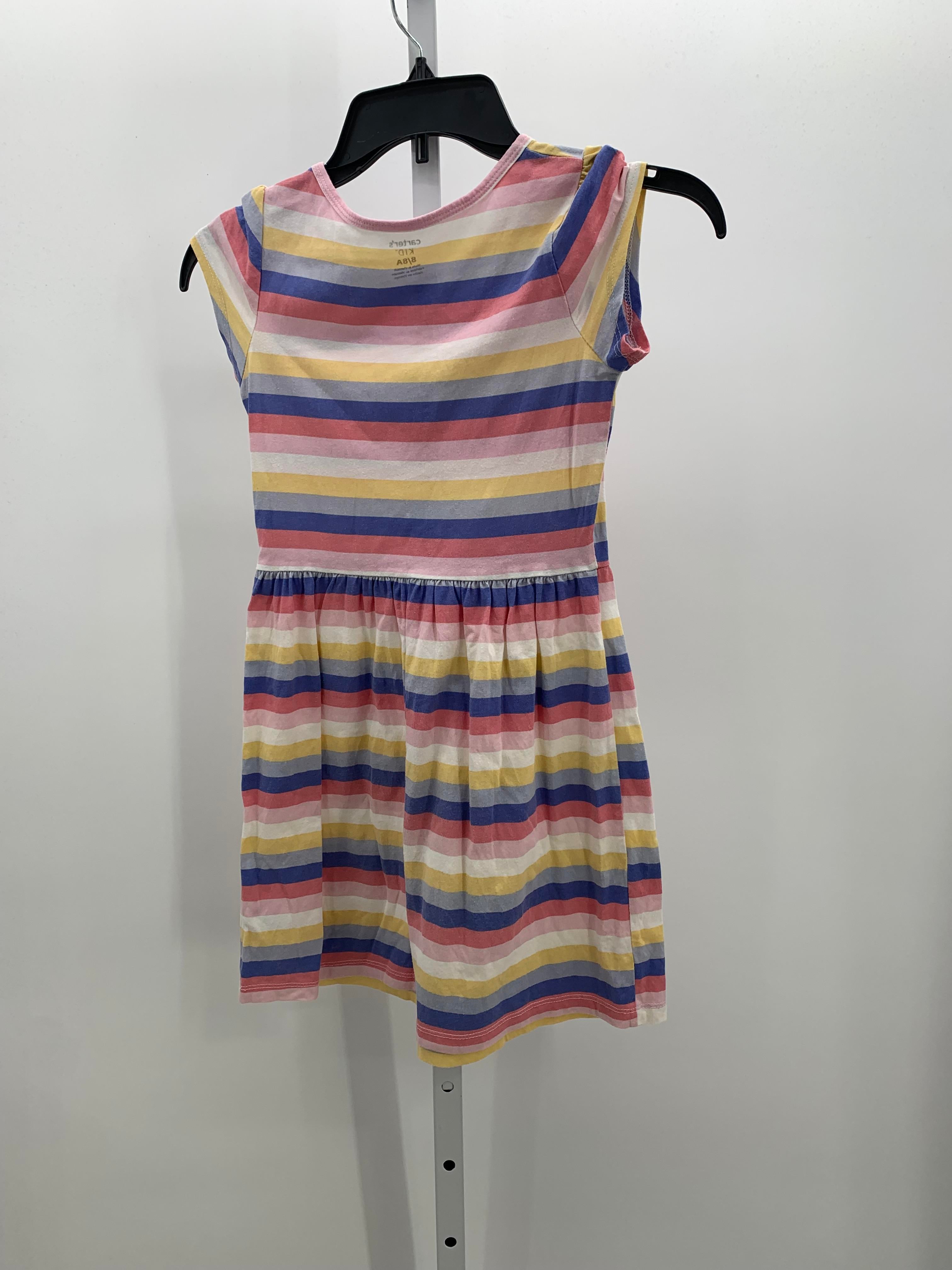 Carters Size 8 Girls Short Sleeve Dress