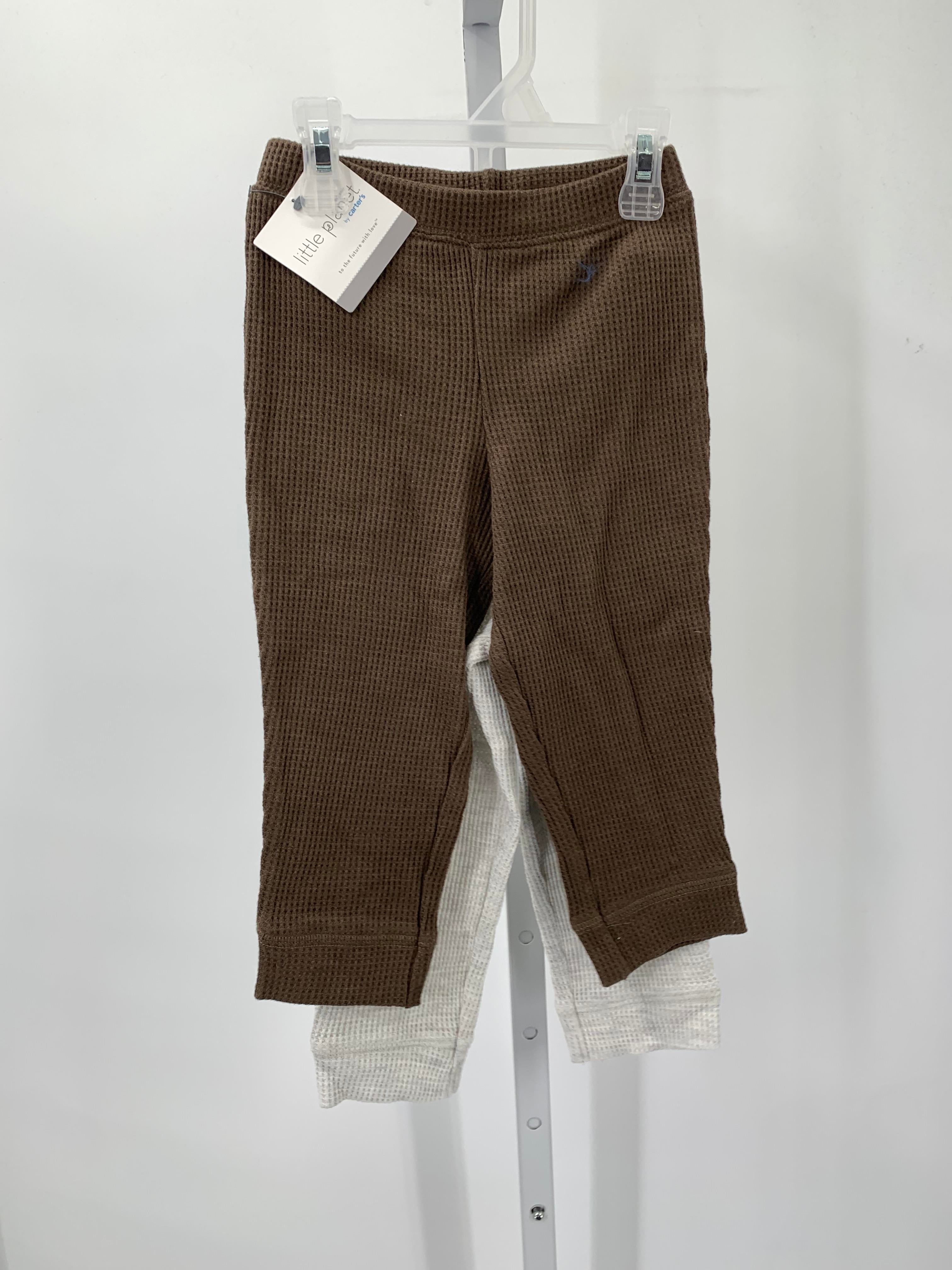 NEW TWO WAFFLE KNIT PANTS
