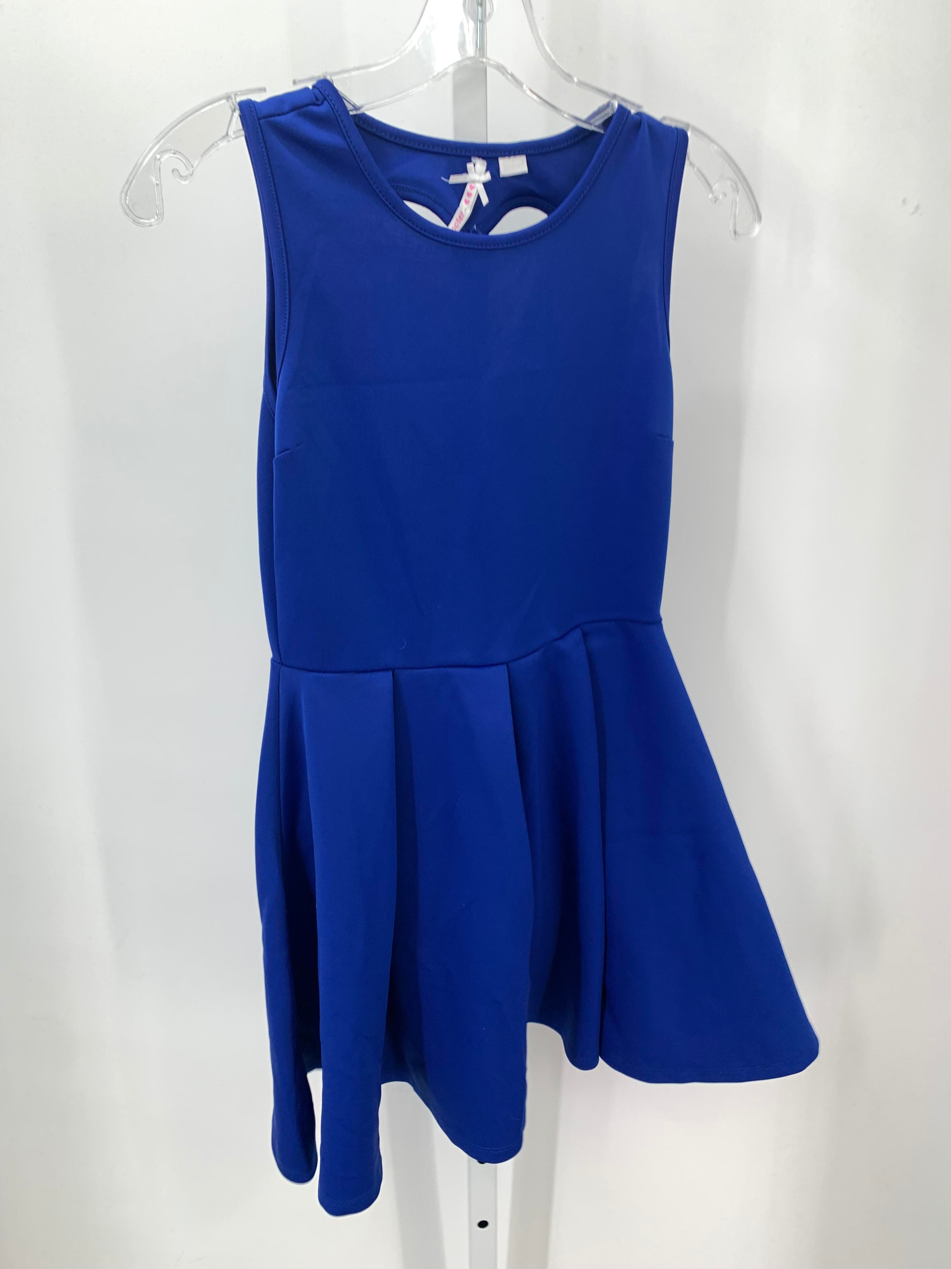 Scooter Brown Size 12-14 Girls Sleeveless Dress