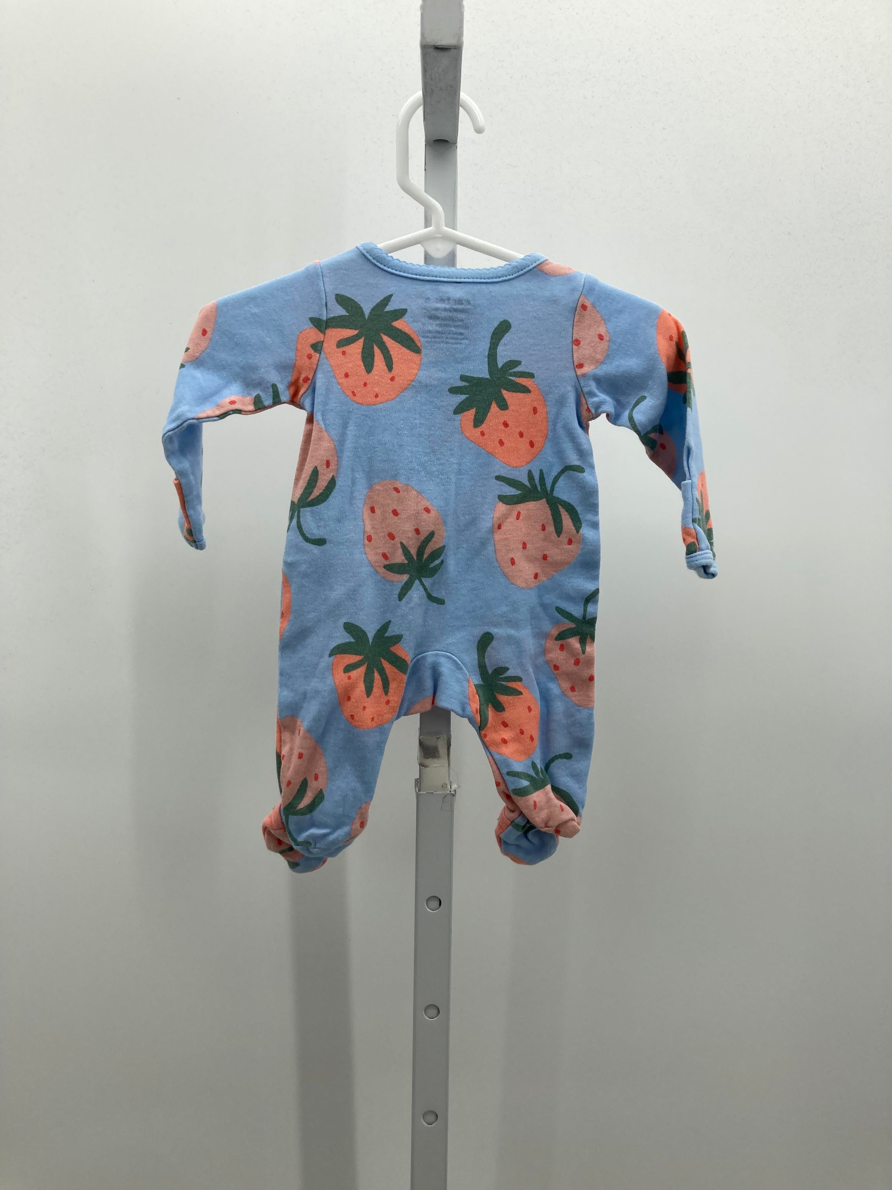 Carters Size Newborn Girls Long Slv. Romper