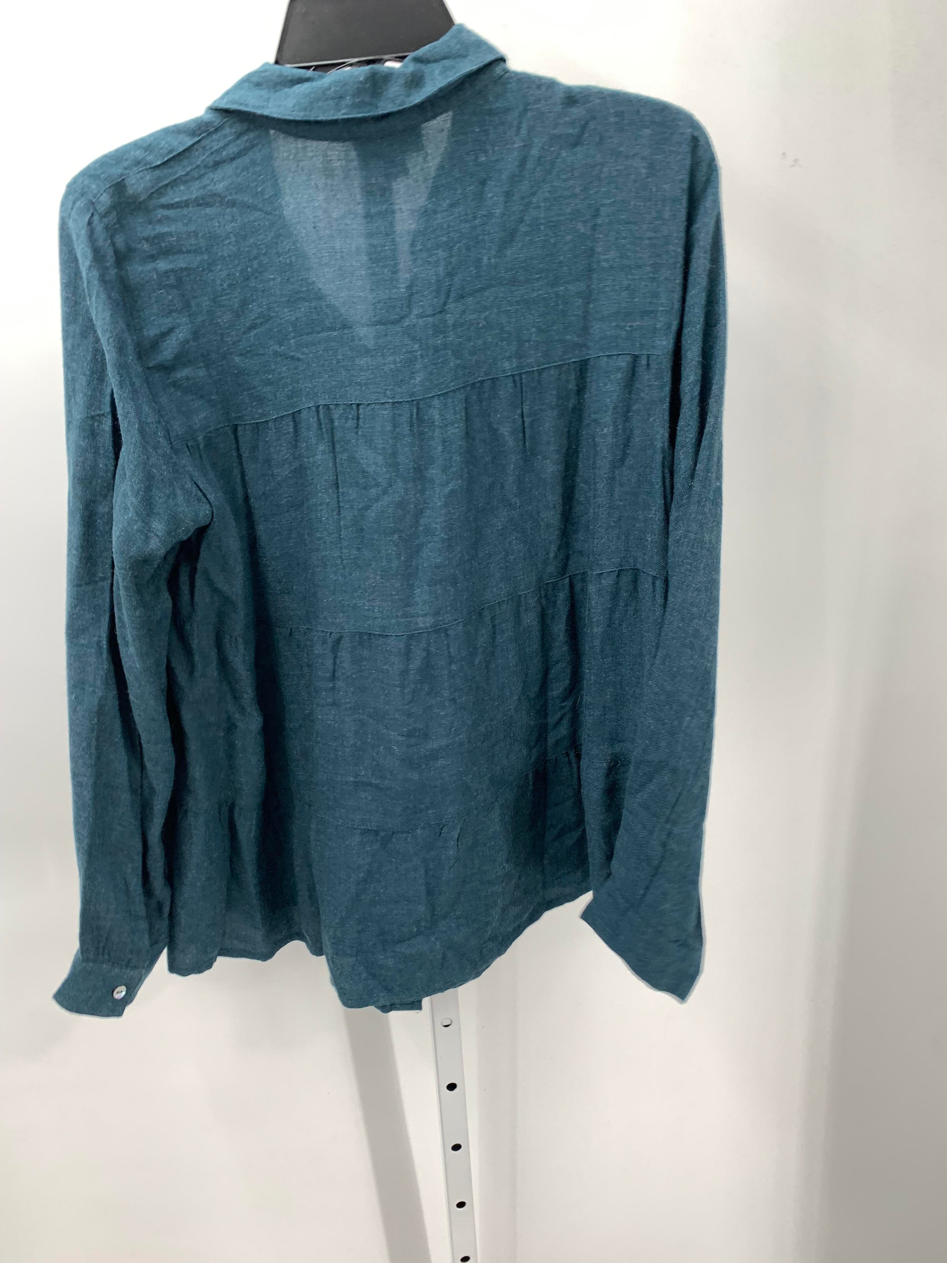 J-Jill Size Small Misses Long Sleeve Shirt