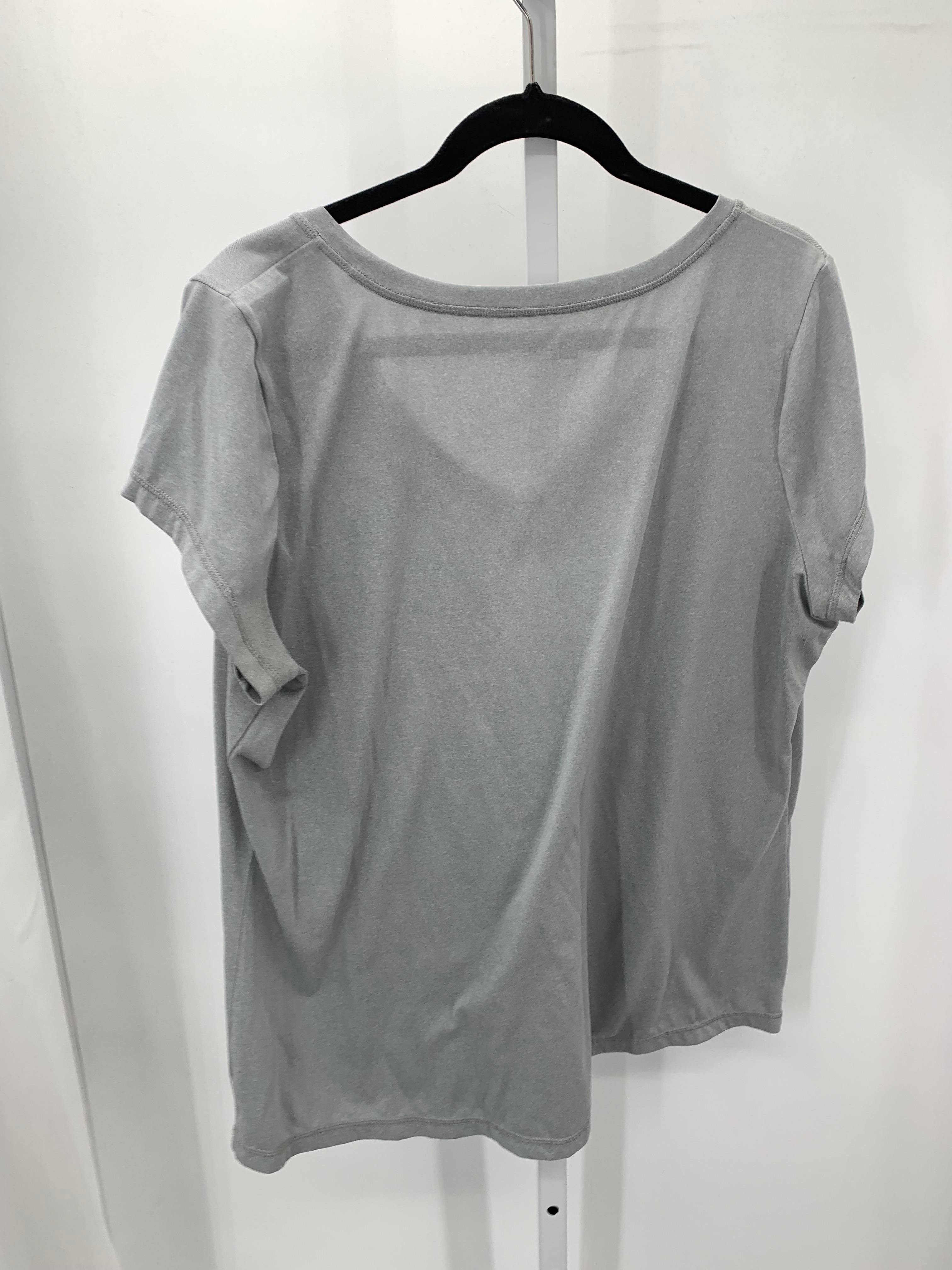 Xersion Size XXL Misses Short Sleeve Shirt