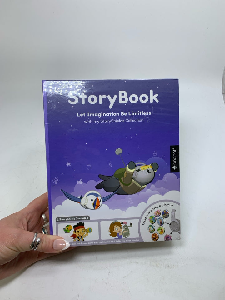 STORYPHONES Disney Kids Bluetooth Foldable Headphones- New