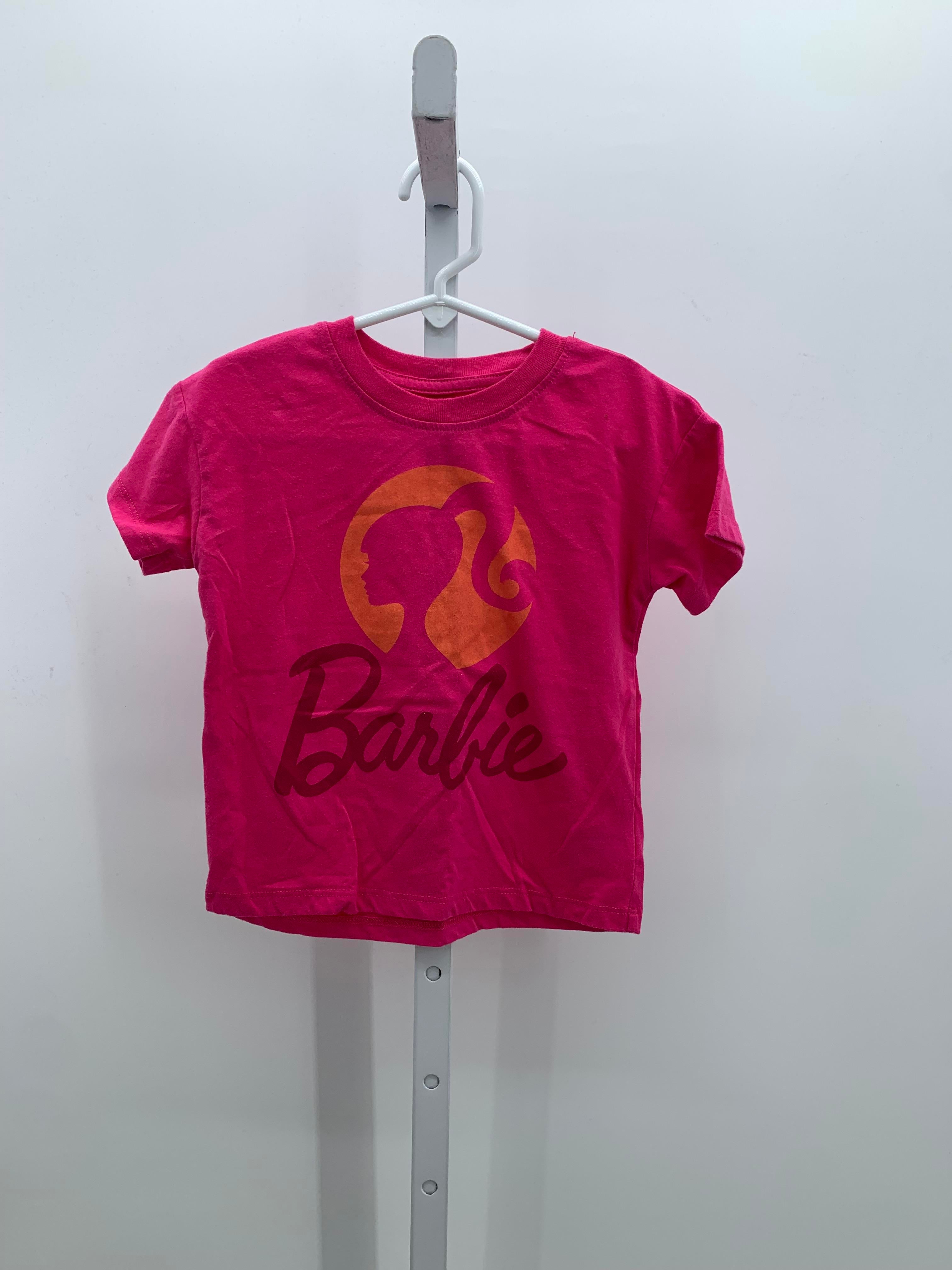 Barbie Size 3T Girls Short Sleeve Shirt