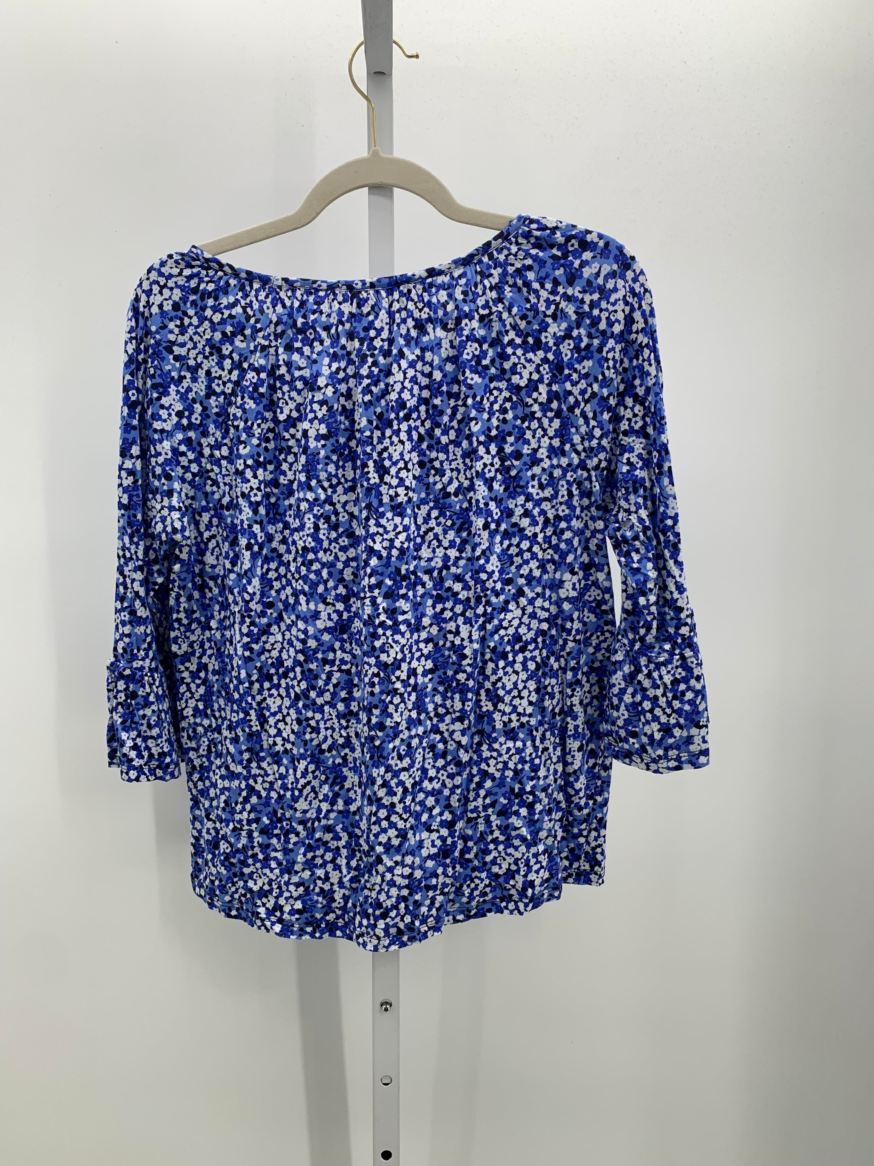 Michael Kors Size Medium Misses 3/4 Sleeve Shirt