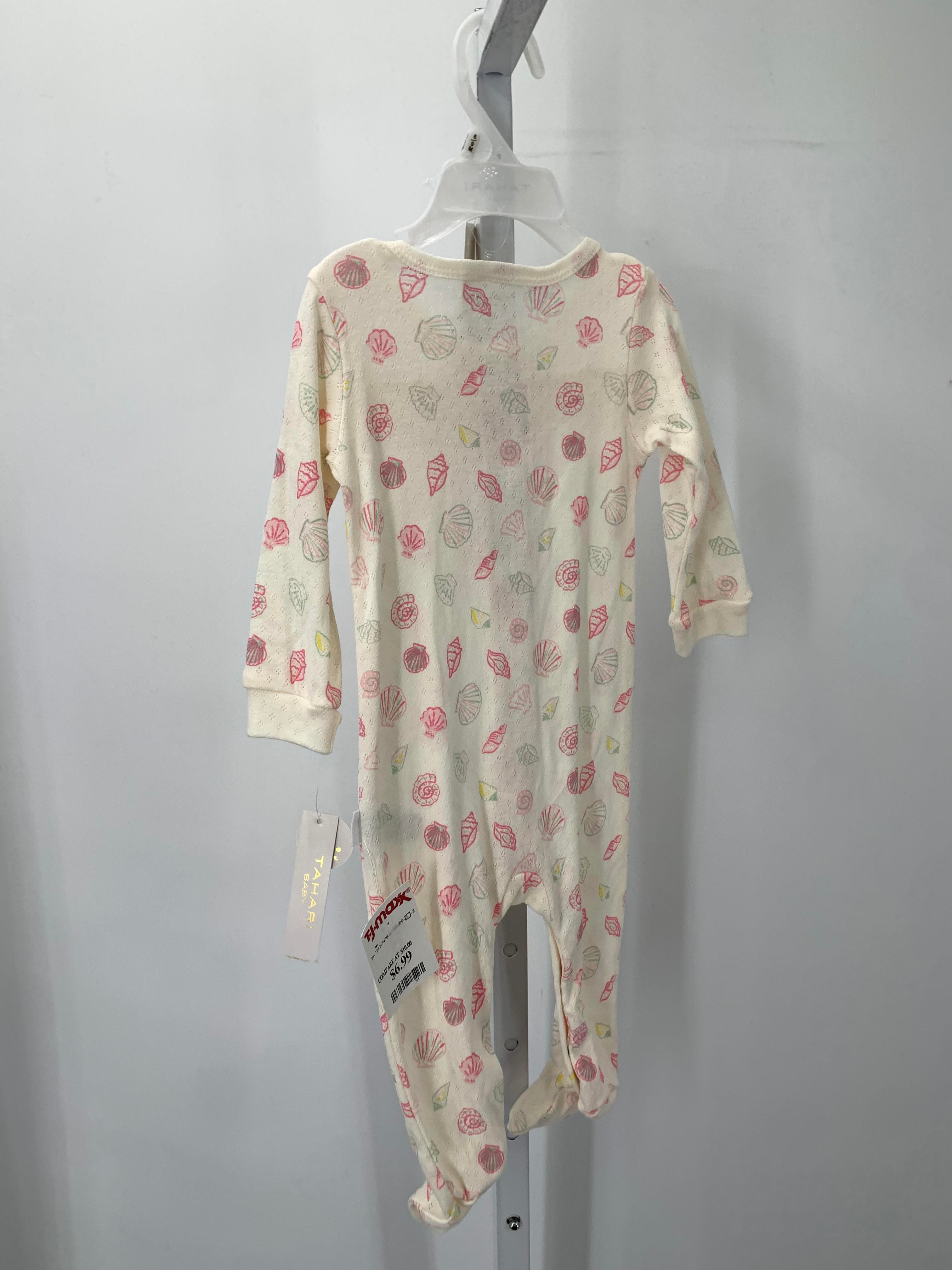 Tahari Size 6-9 mon Girls Long Slv. Romper