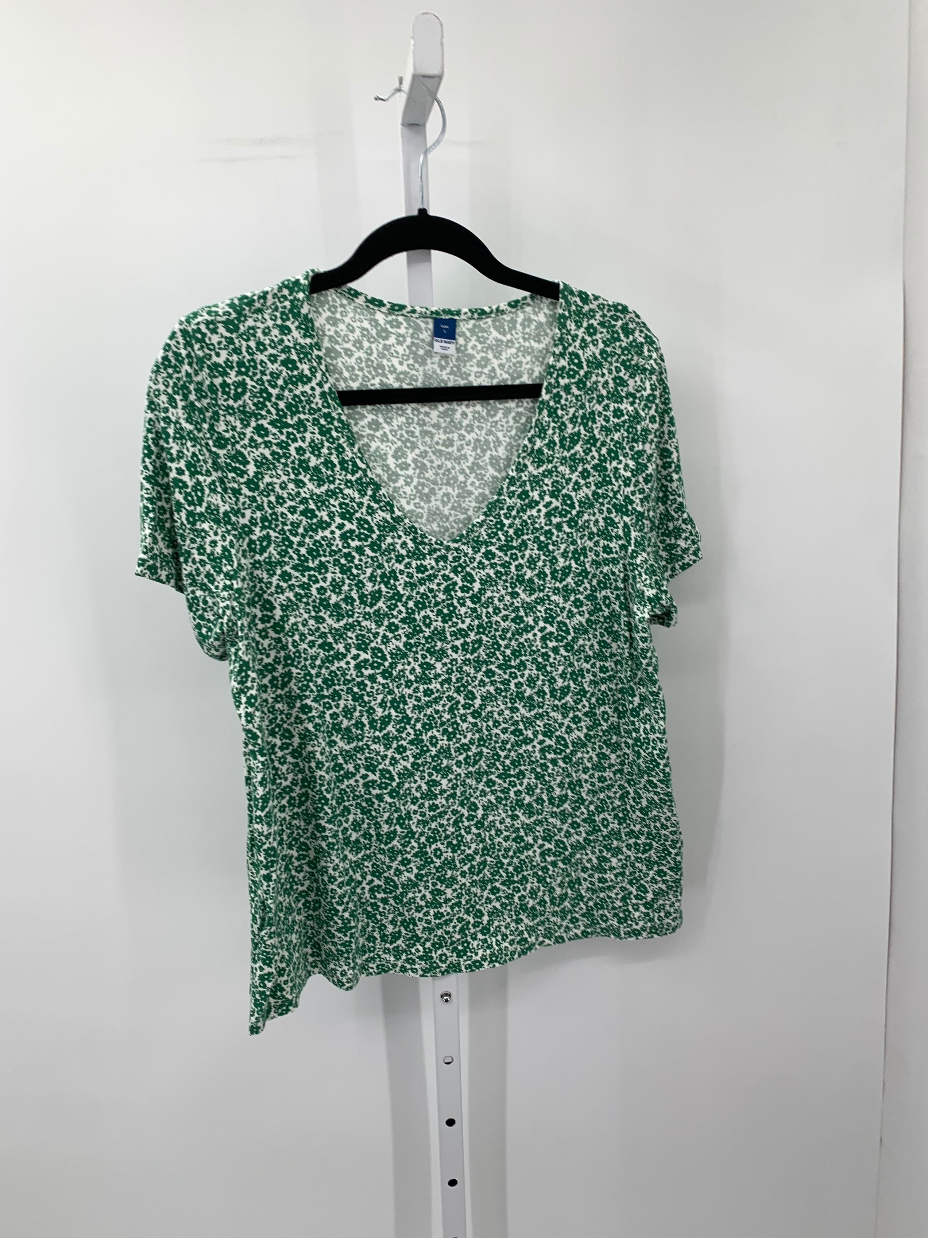 Old Navy Size Large Misses Short Sleeve Shirt
