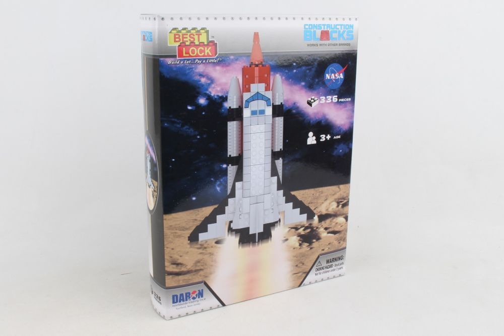 Space Shuttle Construction Toy. 325 Pieces