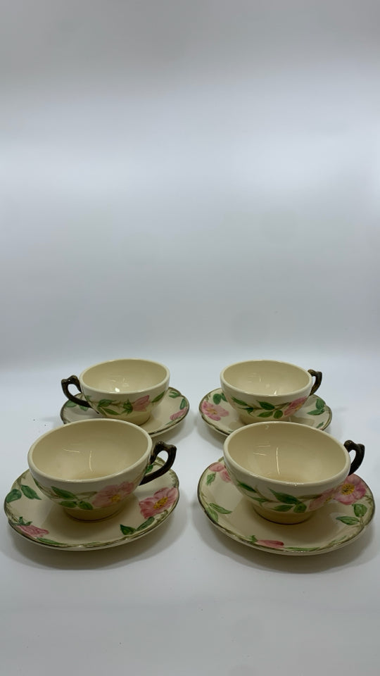 32PC SVC FOR 4 VTG DESERT ROSE.