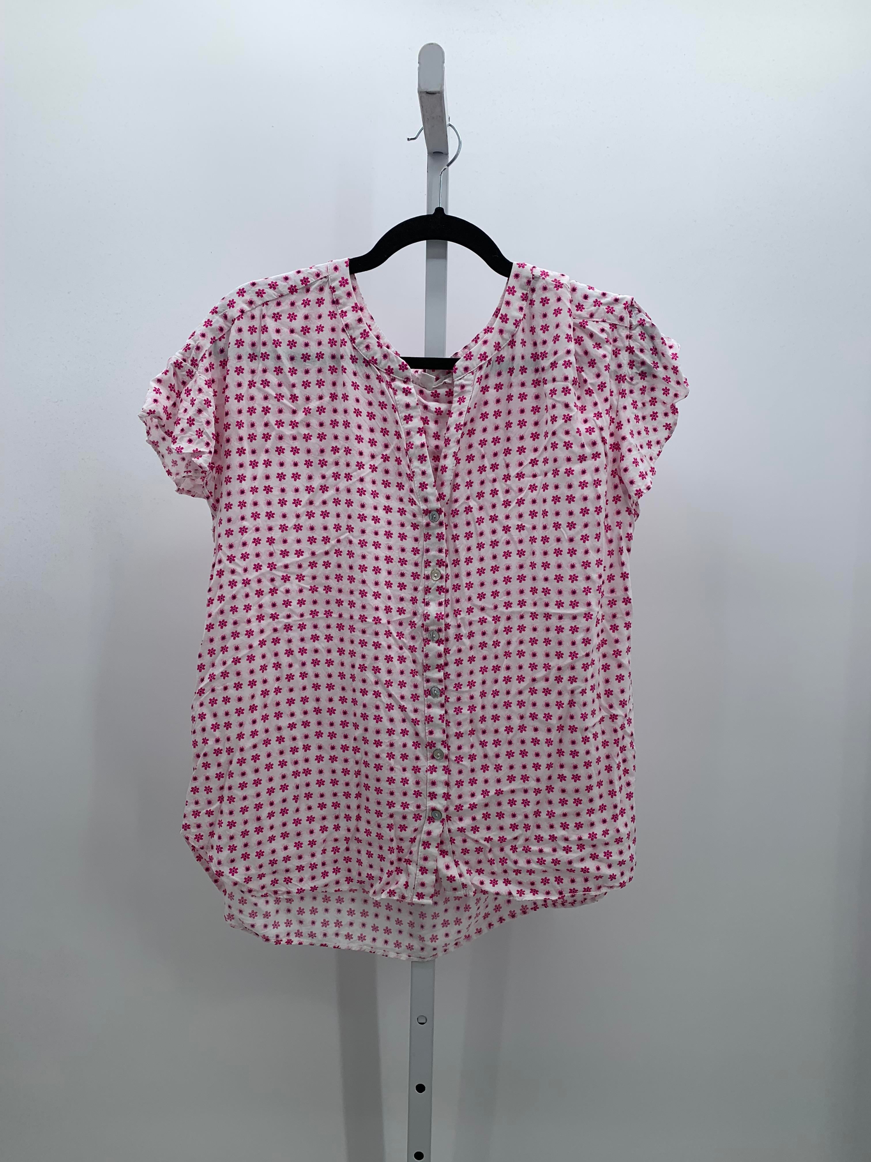 Jane + Delancey Size Extra Large Misses Short Sleeve Shirt