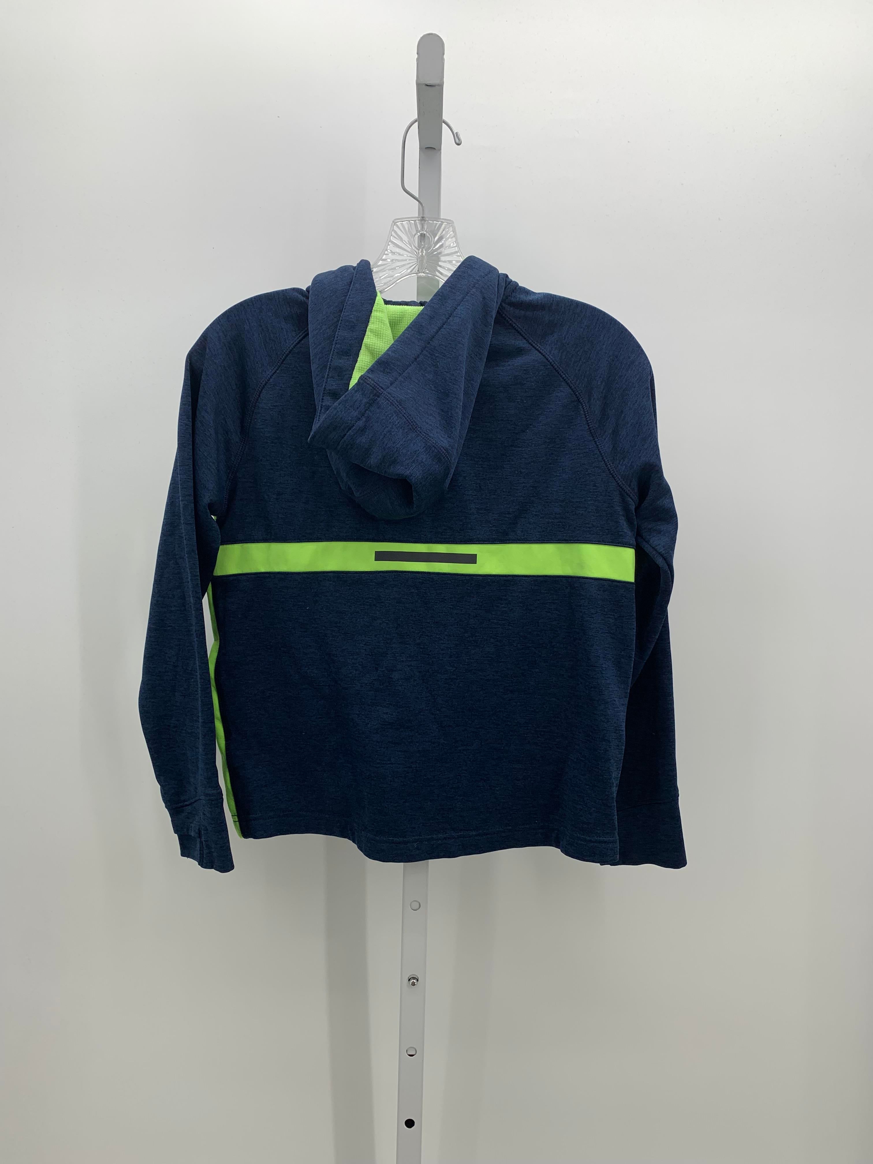 GREEN HOODED ZIP