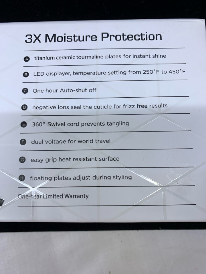 GEM 1" DIGITAL STYLING IRON.