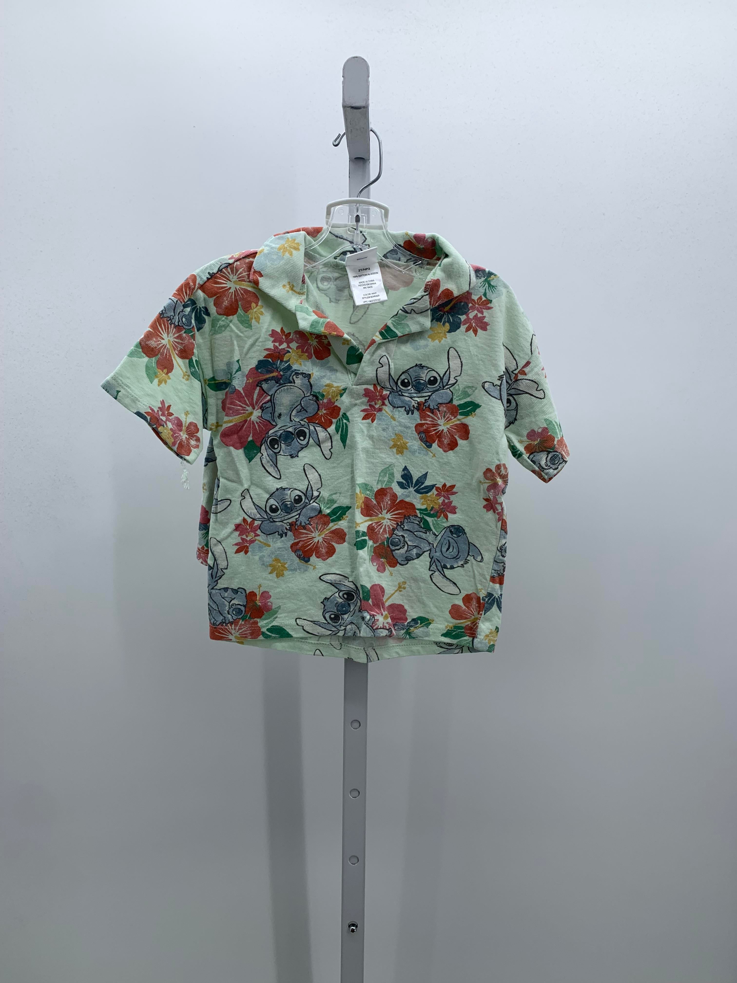 TROPICAL STITCH SHIRT AND SHORTS