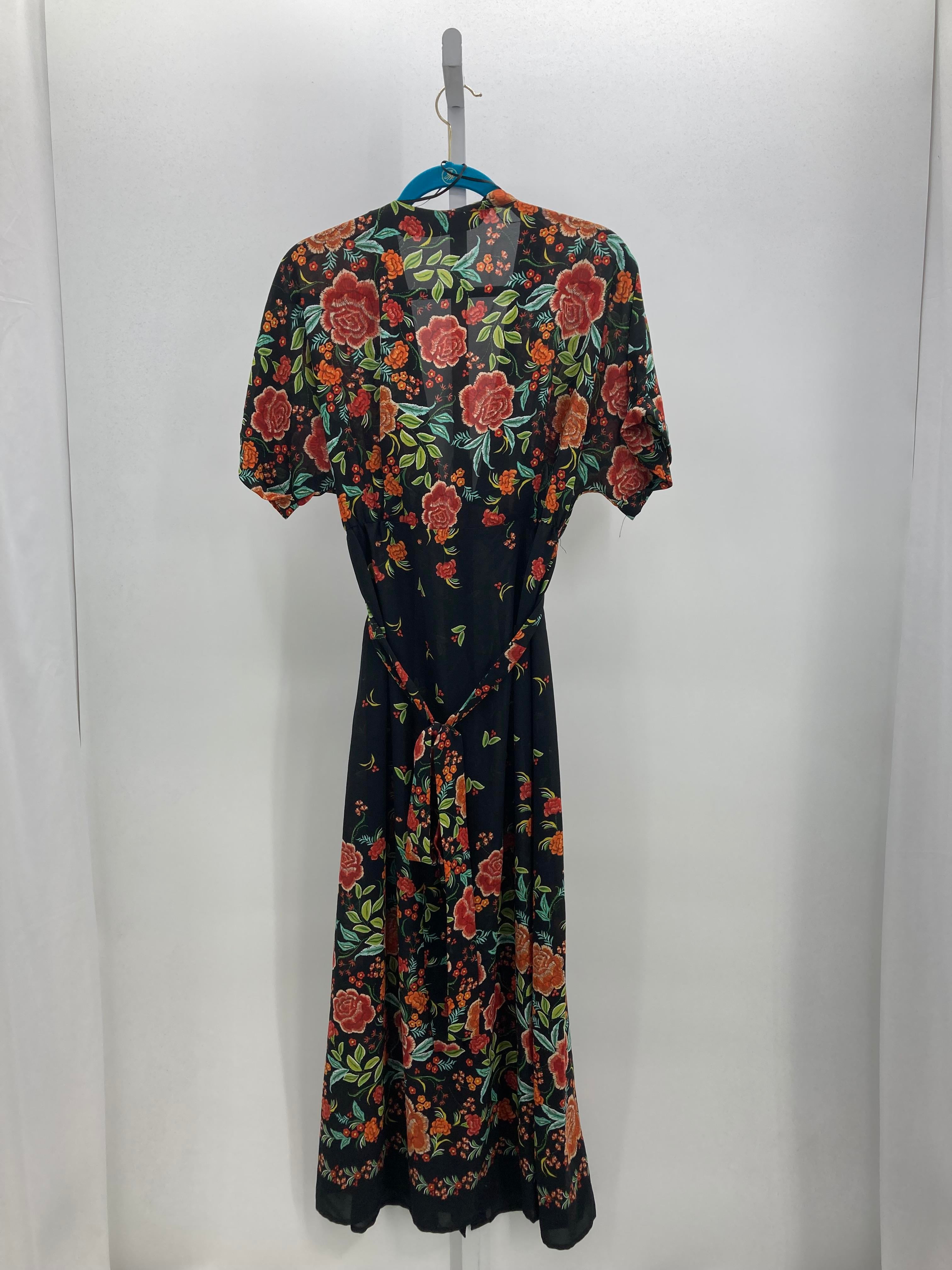 Zara Size Medium Misses Short Sleeve Dress