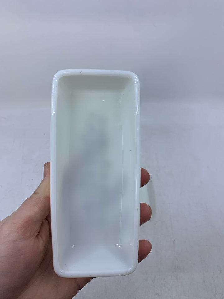 VTG SPRING BLOSSOM CRAZY DAISY BUTTER DISH.